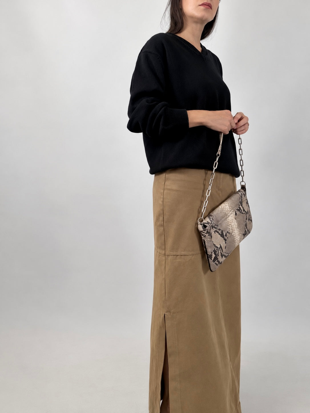 100% Cotton V-Neck Sweater