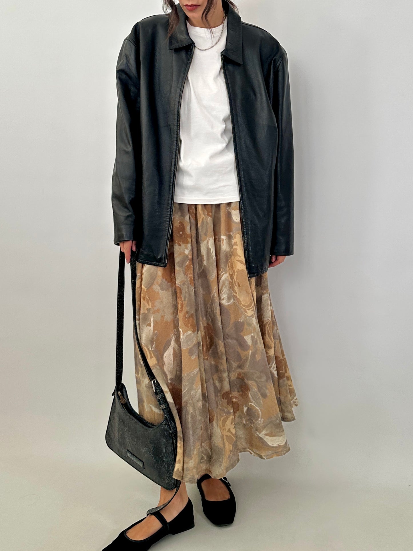 Marella floral maxi skirt