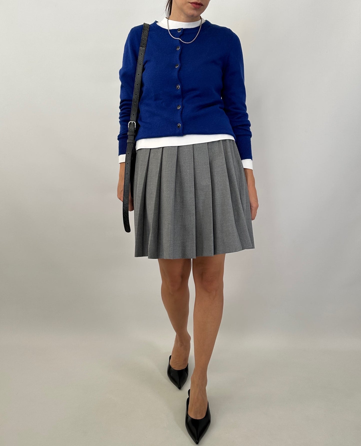 Cashmere and silk slim cardigan