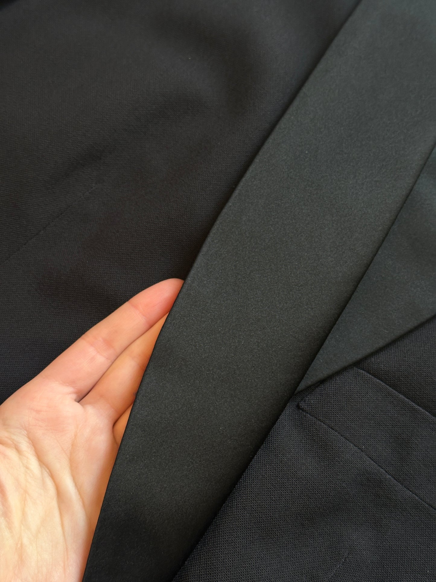 Vintage Tailored Tuxedo Blazer