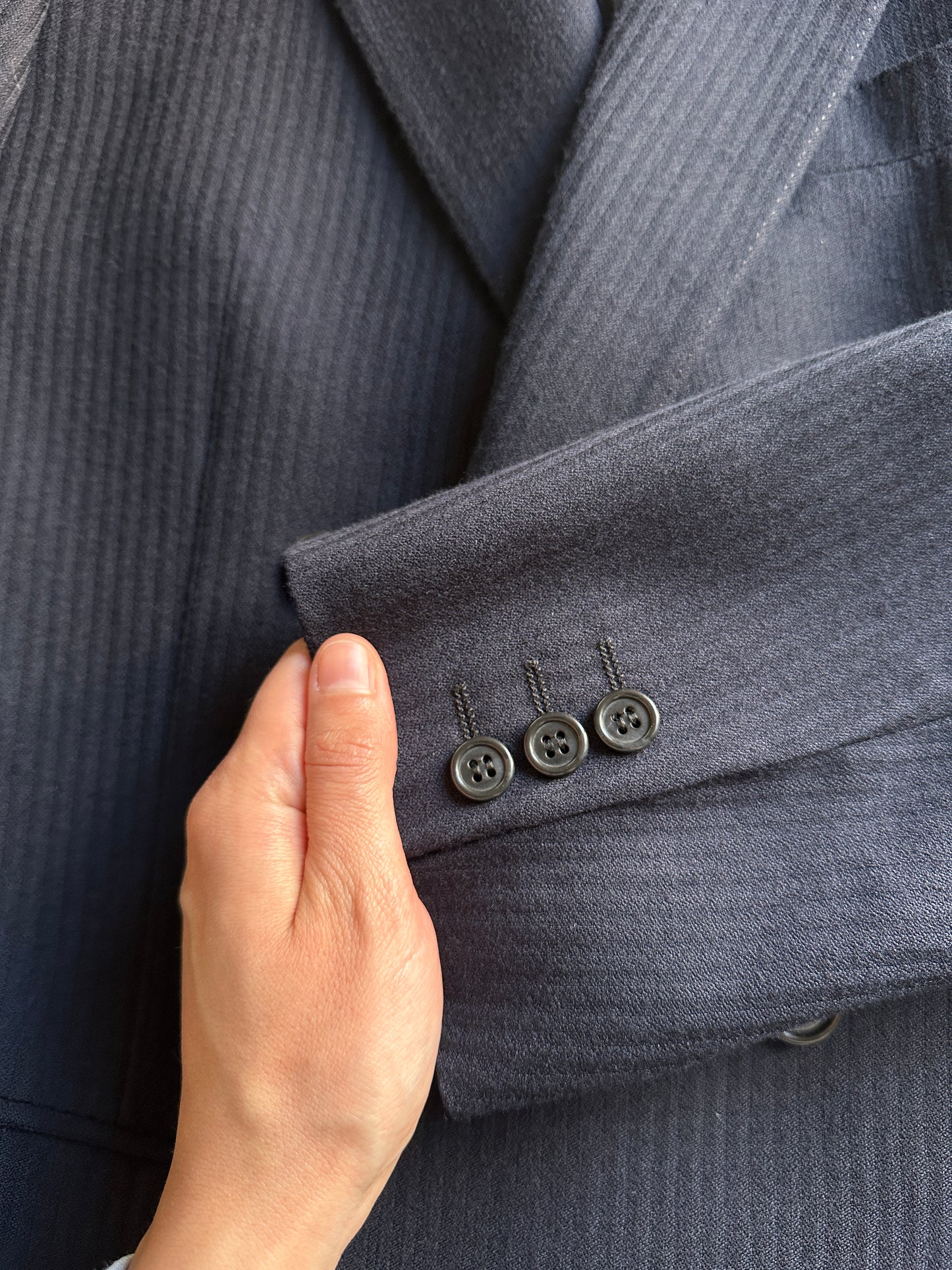 Timeless Tailored Pinstripe Blazer