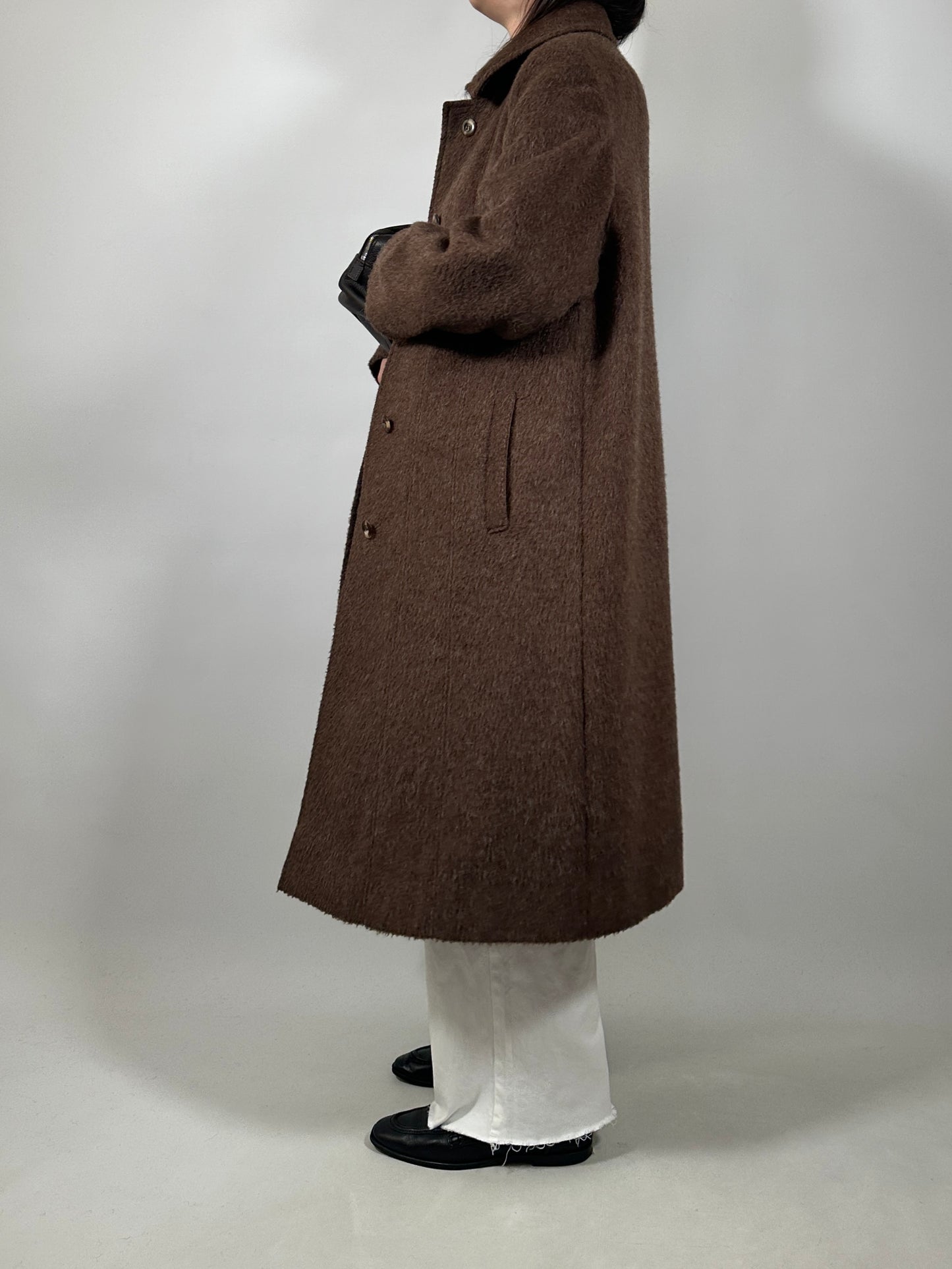 Vintage Llama Wool Coat
