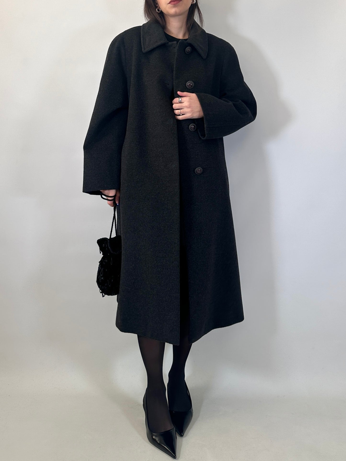 Vintage Wool & Cashmere Coat