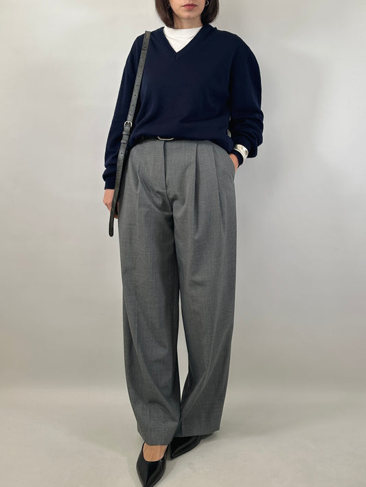 Relaxed Light Merino V-Neck Sweater