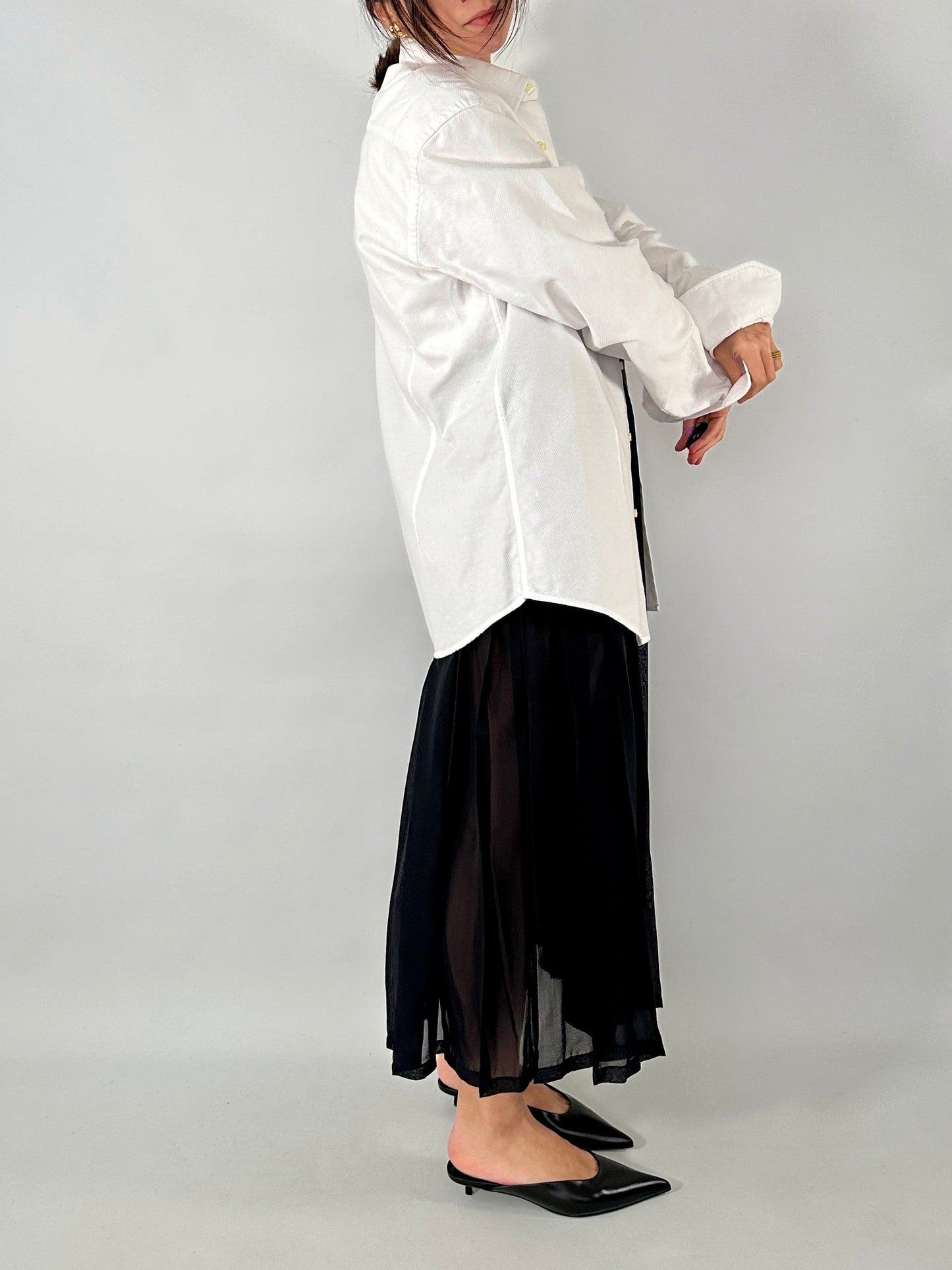 Valentino white cotton classic shirt