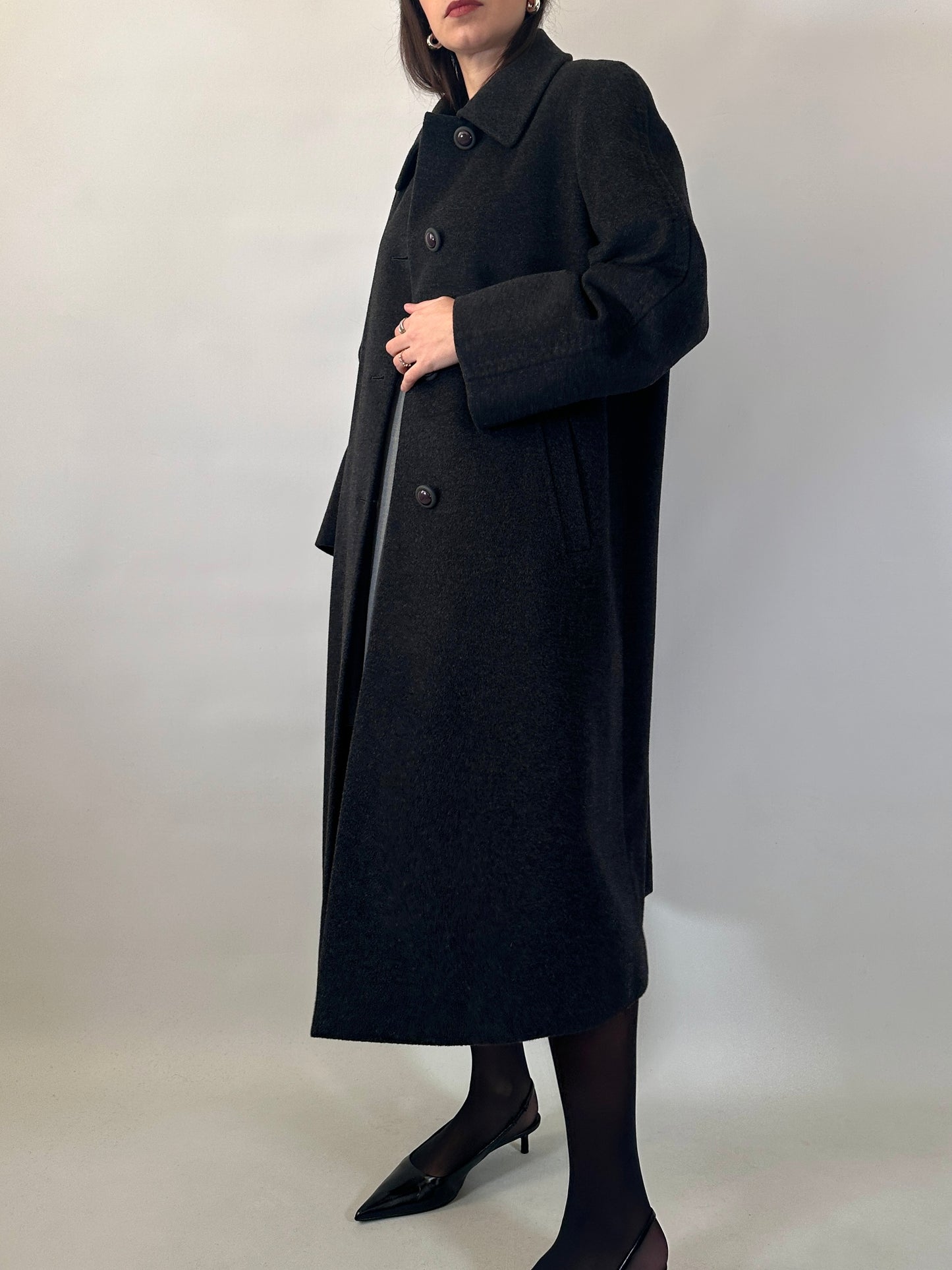 Vintage Wool & Cashmere Coat