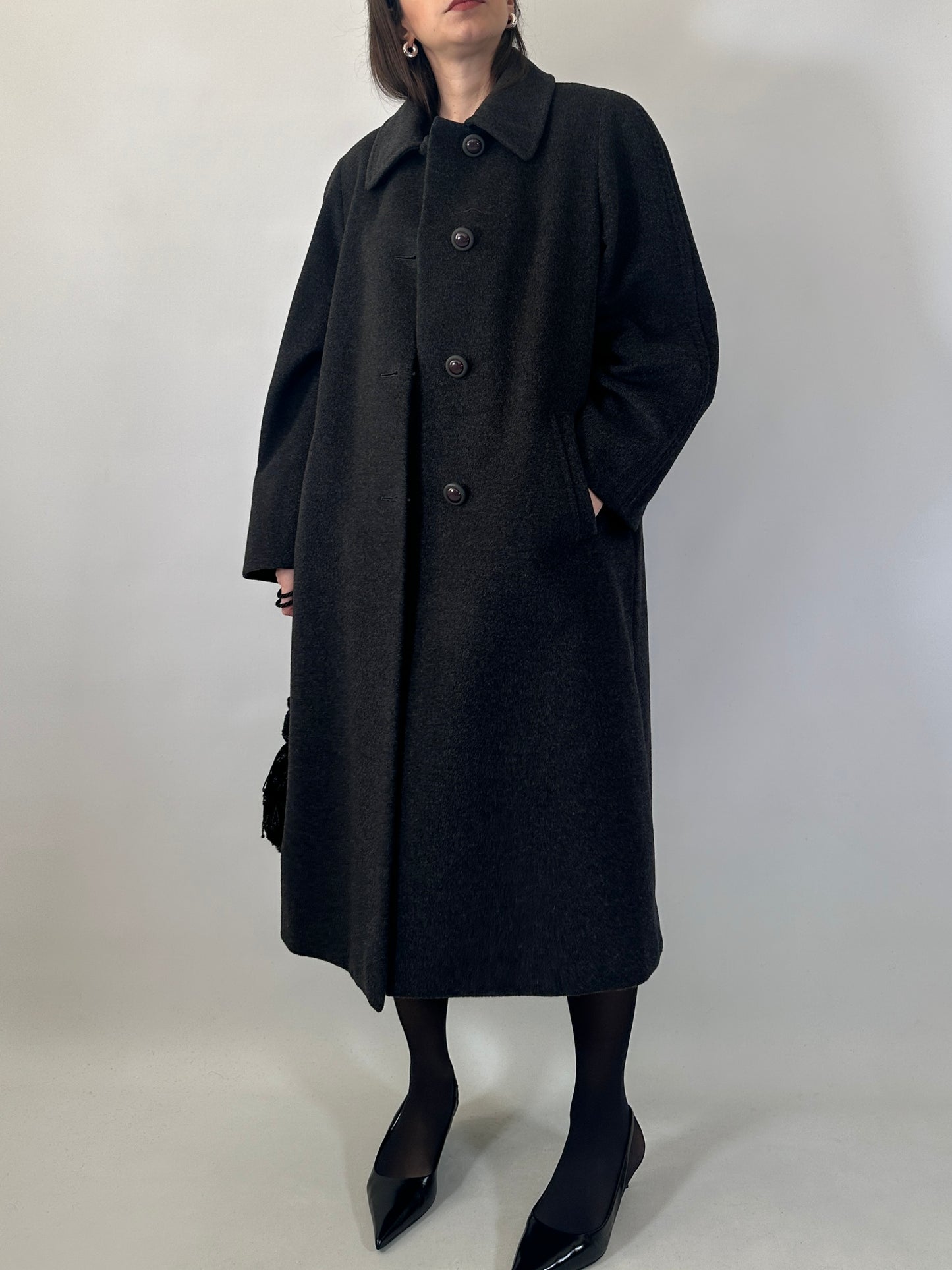 Vintage Wool & Cashmere Coat