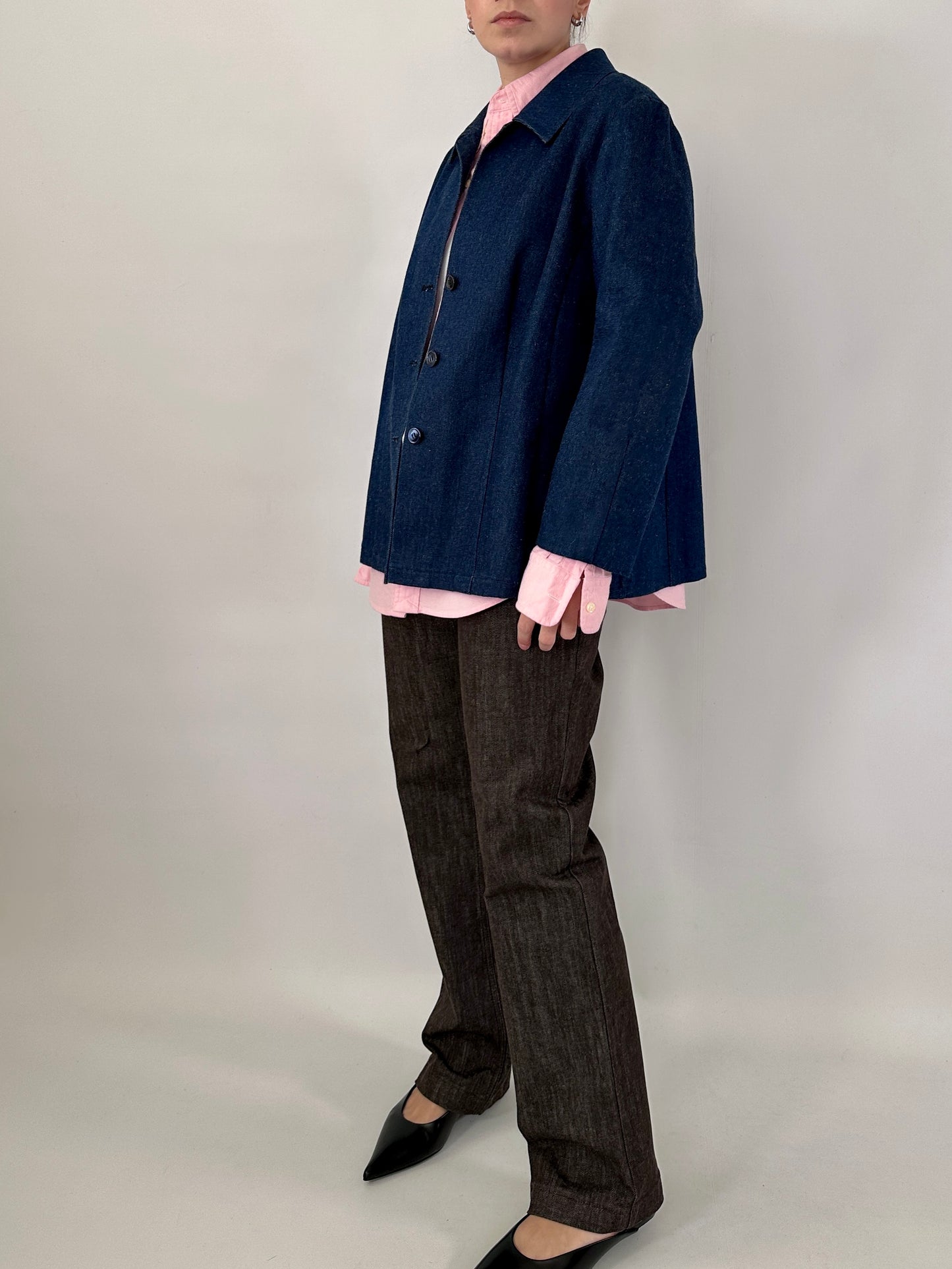 Tailored denim jacket