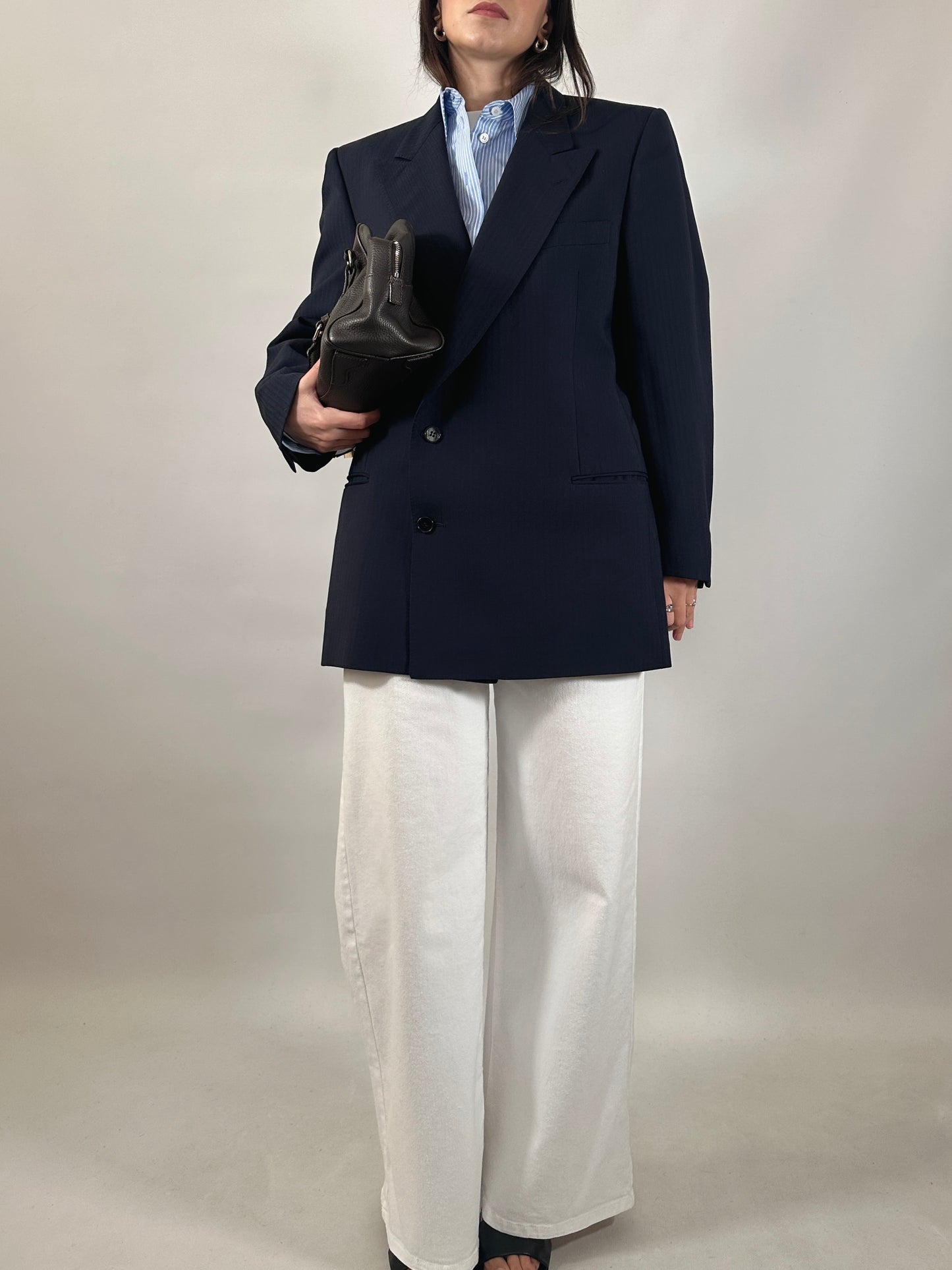 Valentino Tailored Blue Blazer