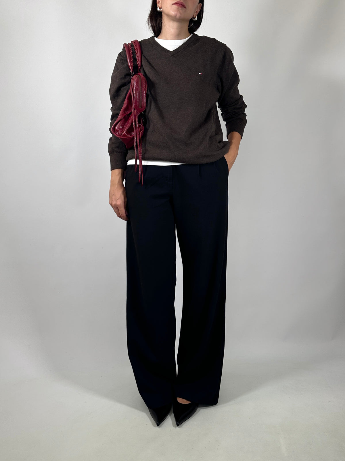 Tommy Hilfiger Cotton Cashmere V-Neck