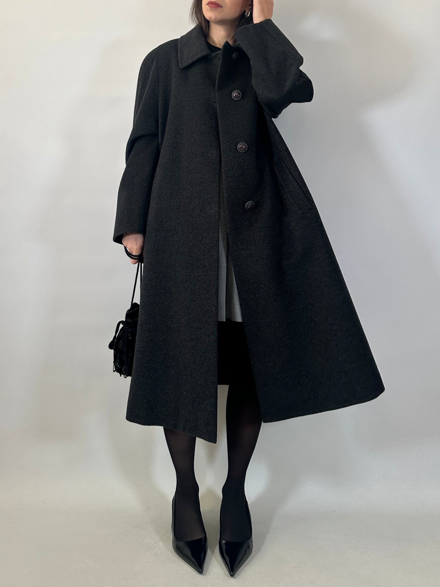 Vintage Wool & Cashmere Coat