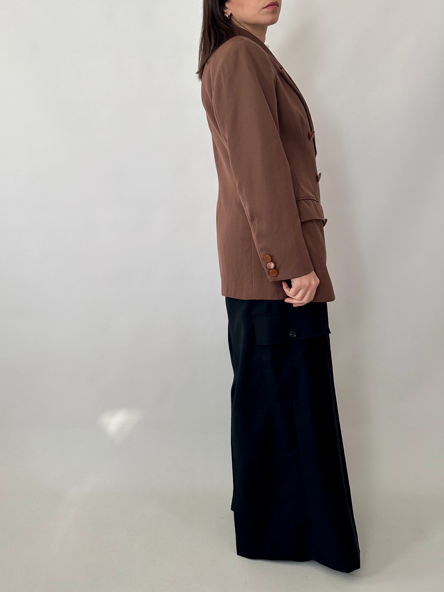 Sportmax chocolate blazer