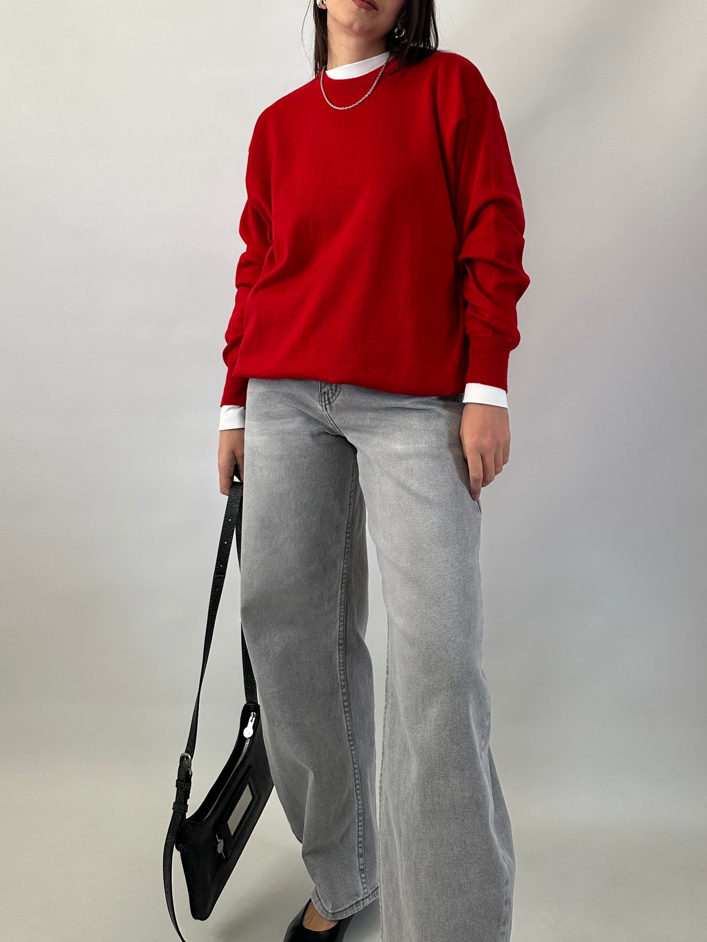 Essential red sweater