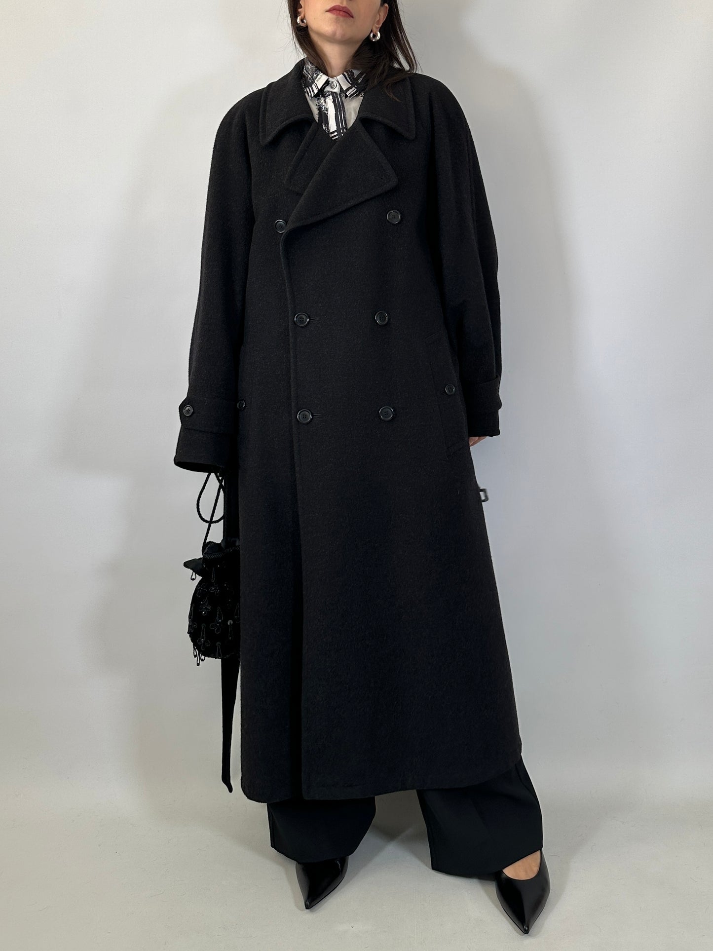 Pierre Cardin Vintage Wool & Cashmere Long Coat