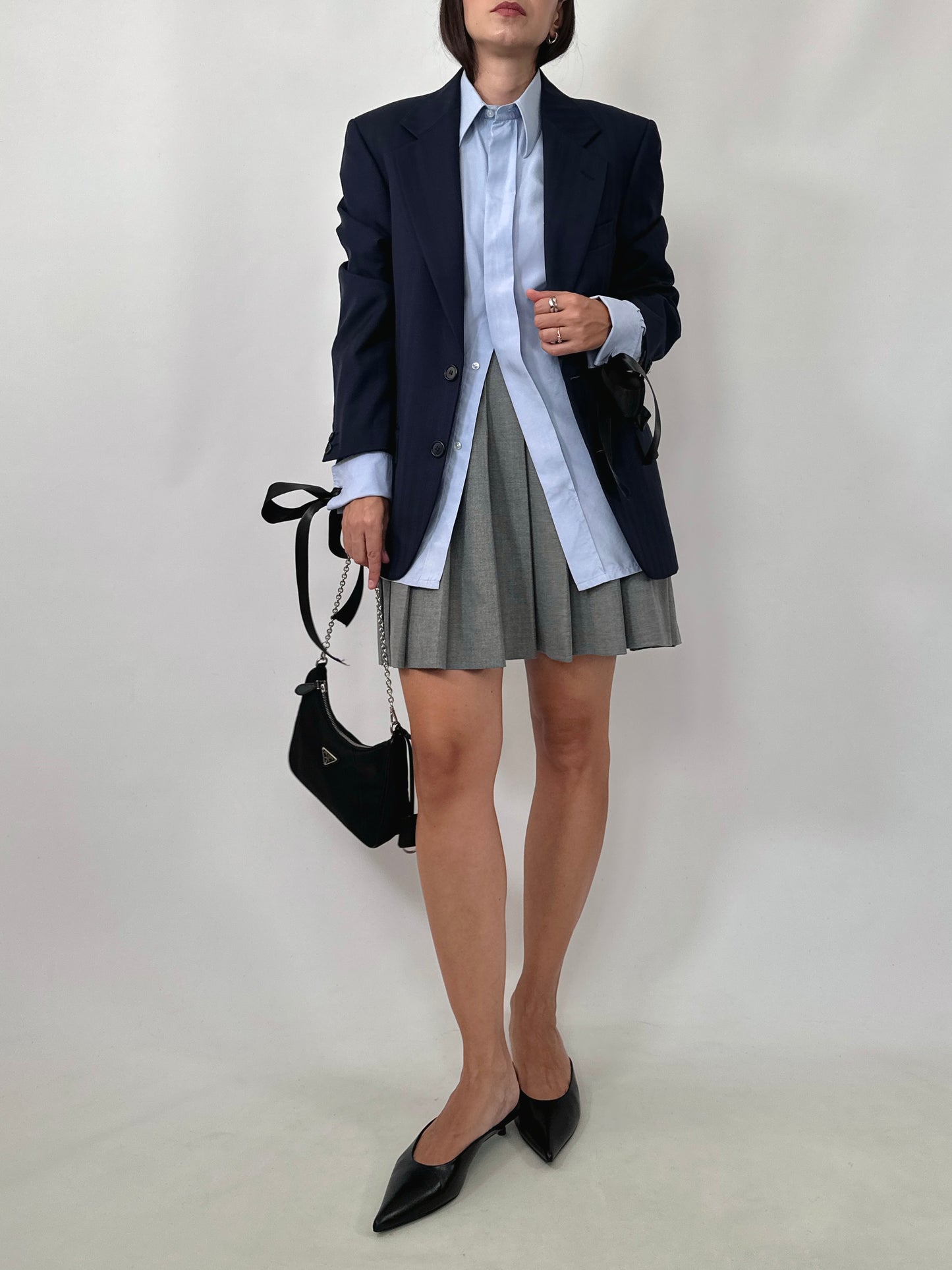 Valentino Tailored Navy Blazer