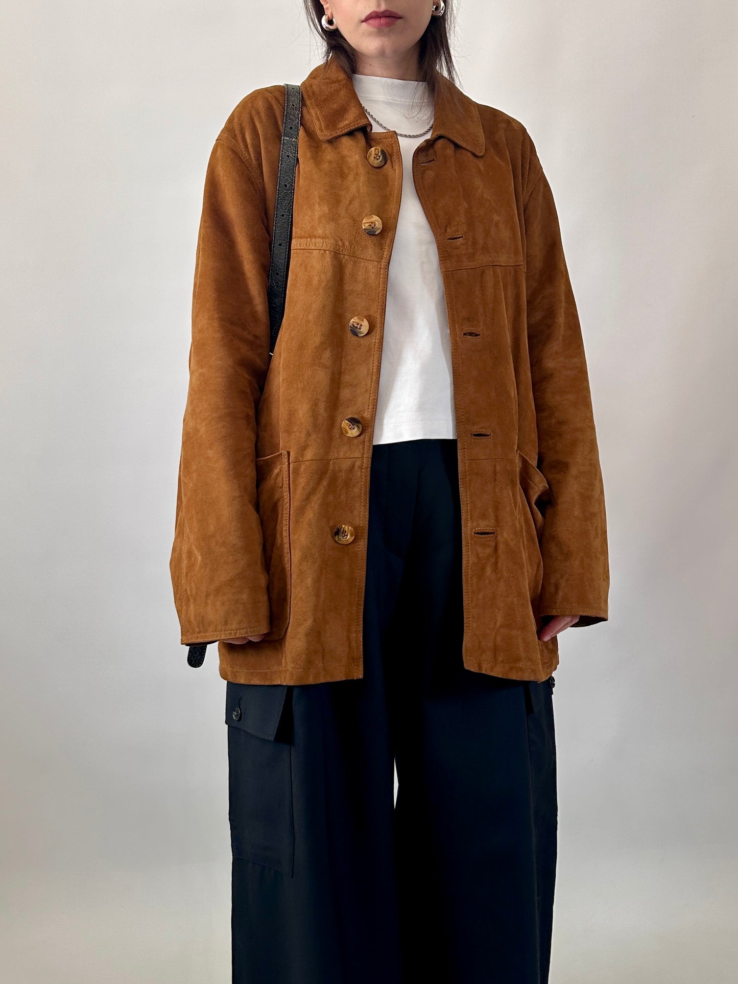 Vintage real suede jacket