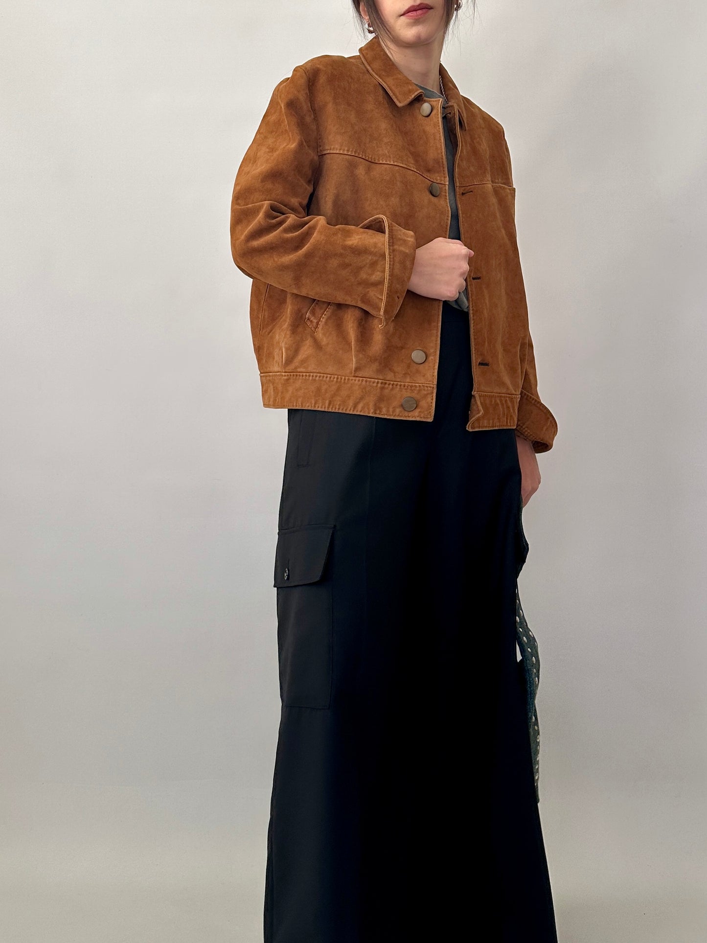 Real suede vintage jacket