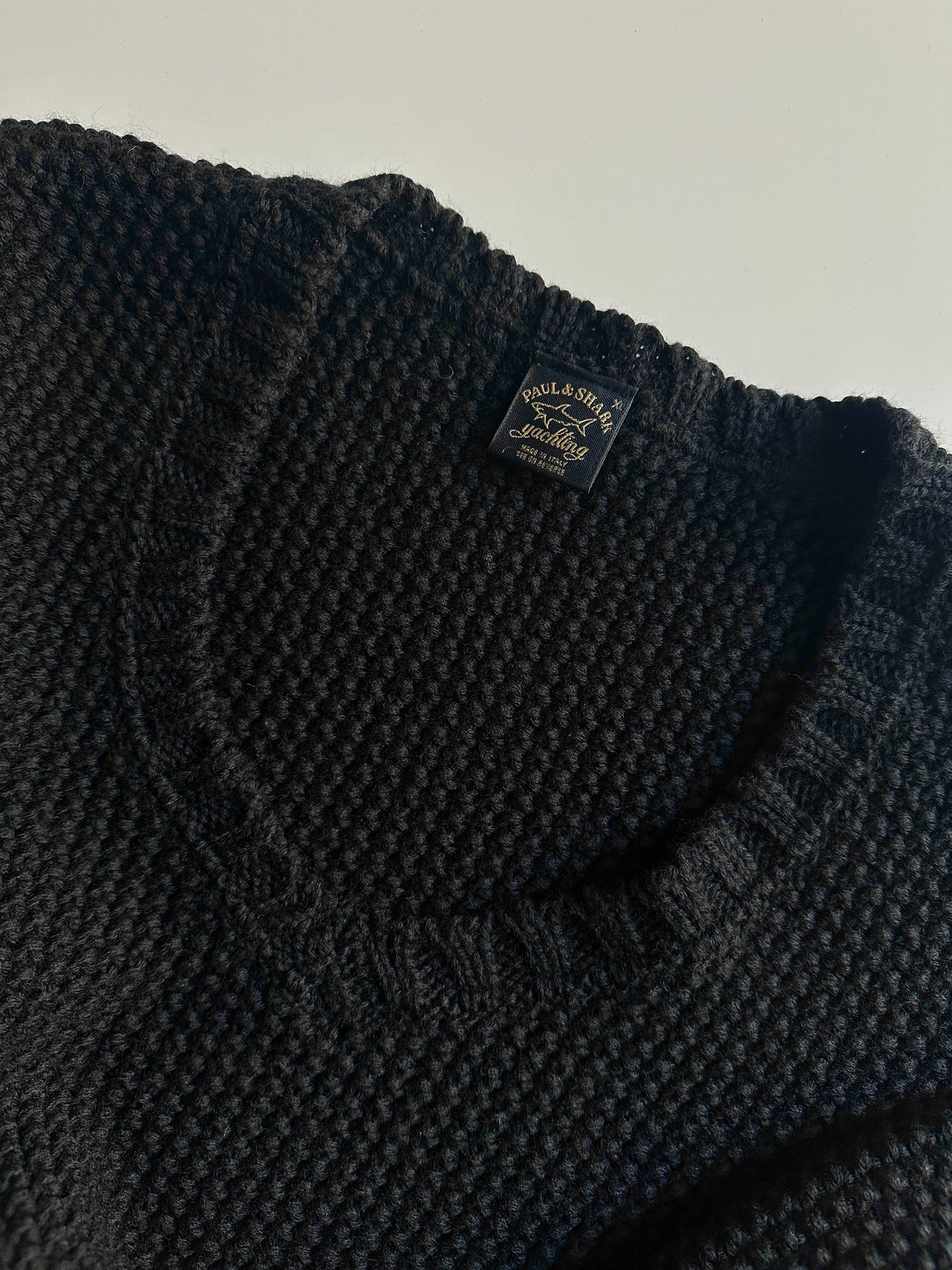 Vintage Paul&Shark wool knit sweater