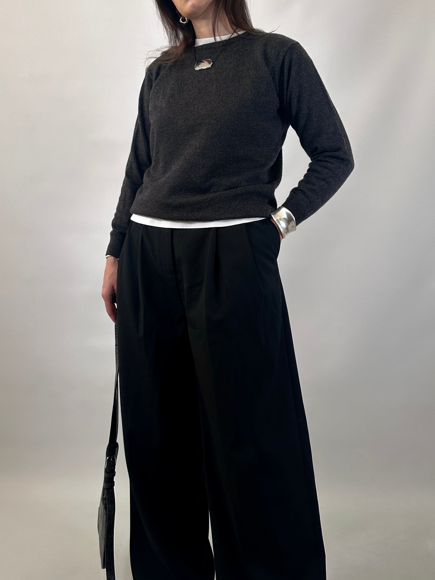 Essential Wool Crewneck Sweater