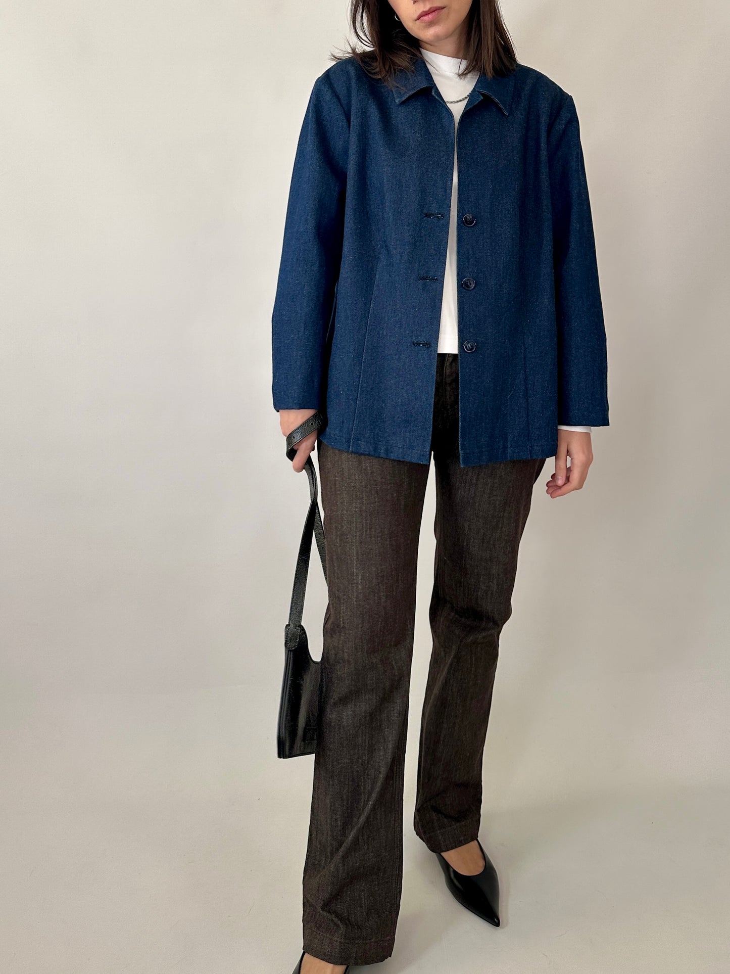 Tailored denim jacket