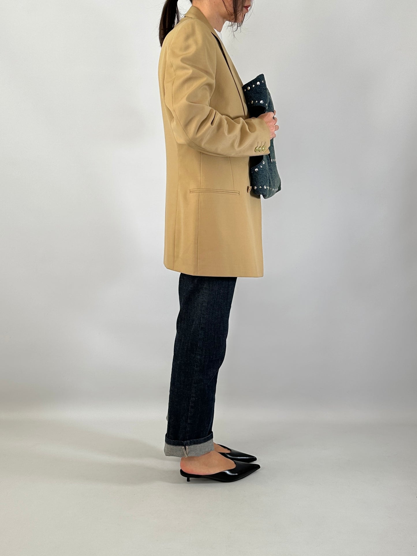 Double-breasted vintage blazer