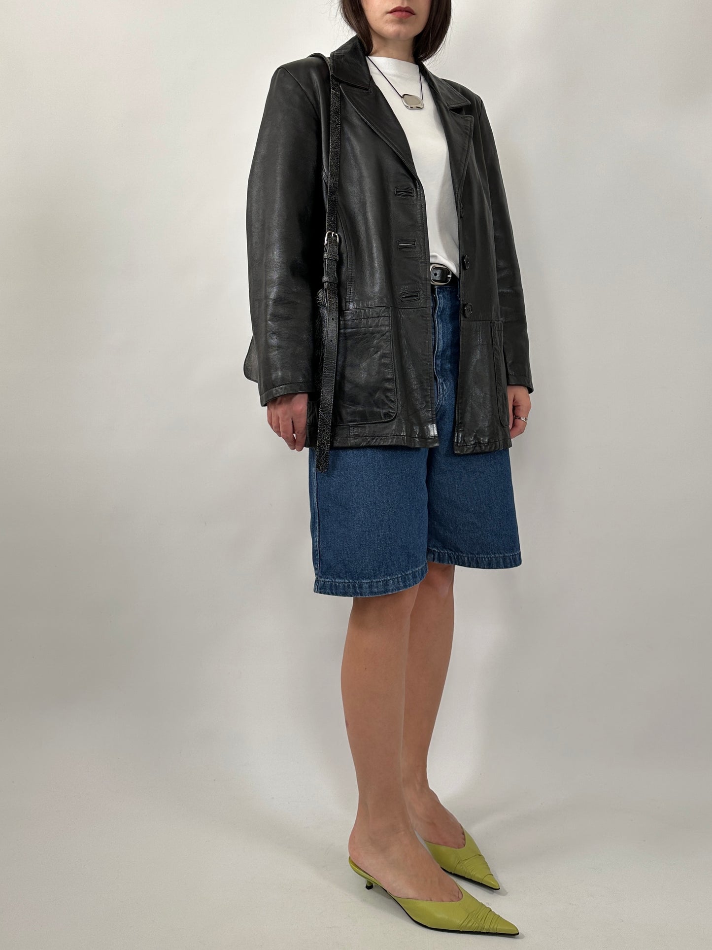 Vintage Classic Leather Jacket