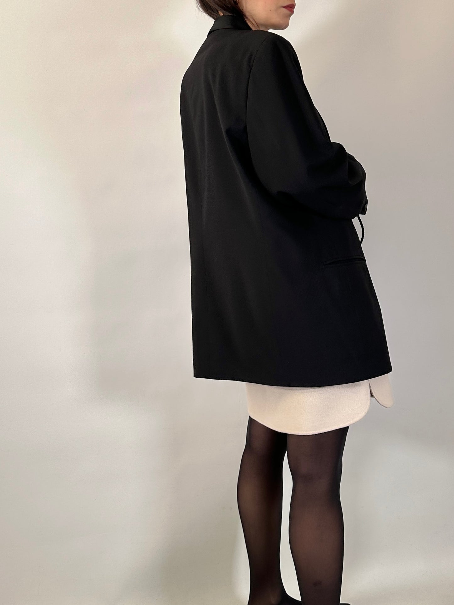 Vintage Tailored Tuxedo Blazer