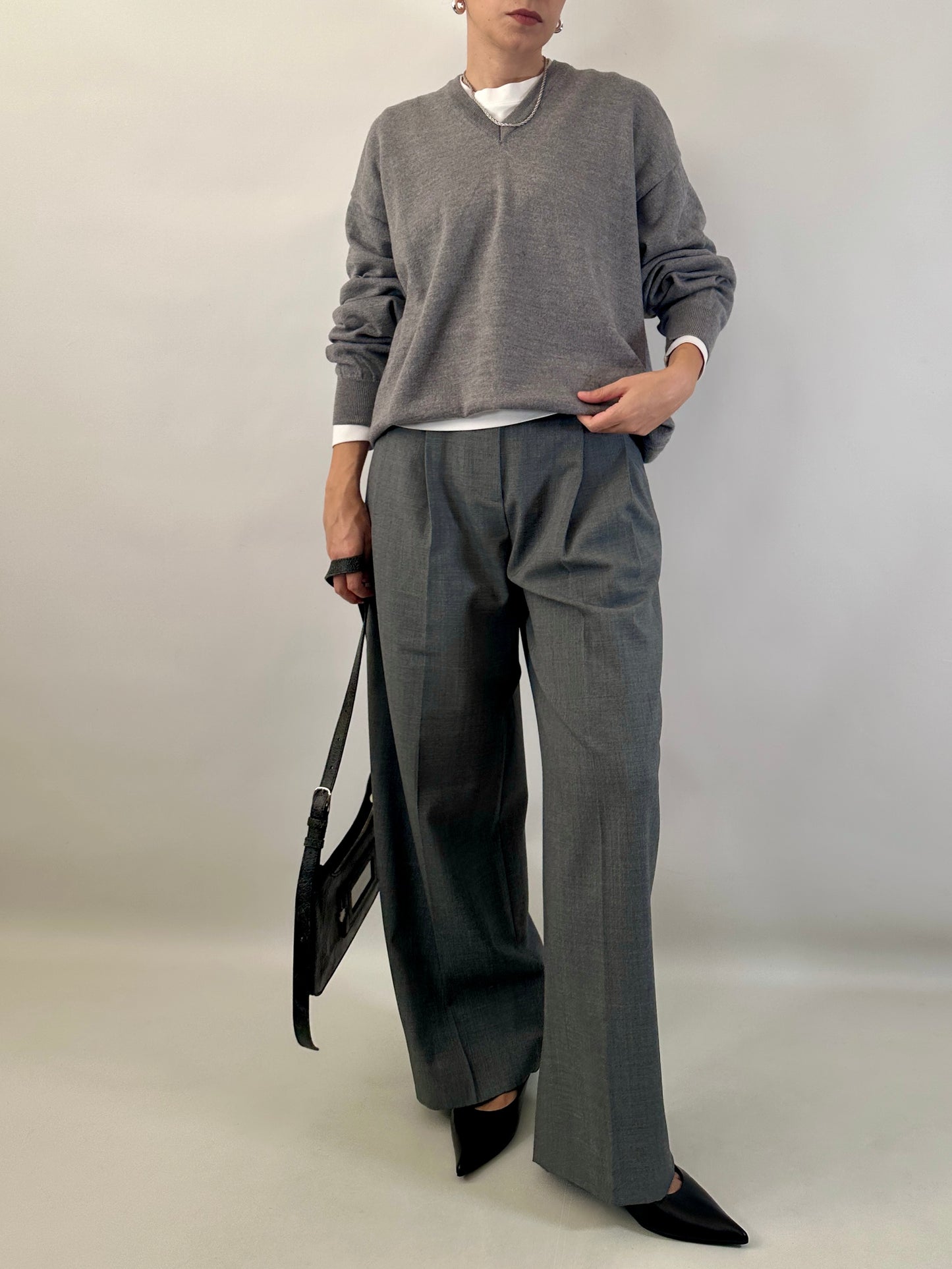 Essential pure wool sweater