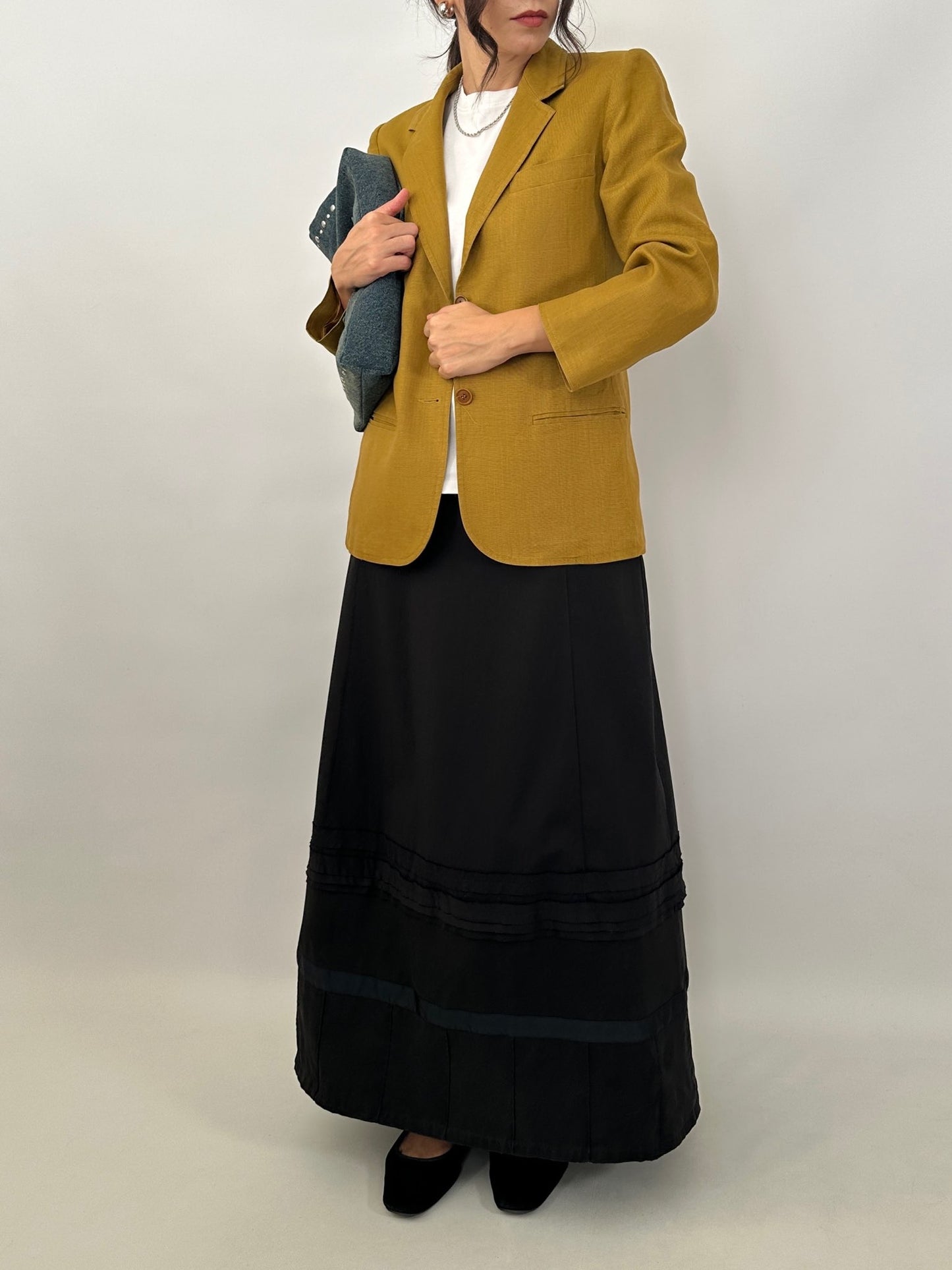 Marella vintage linen blazer