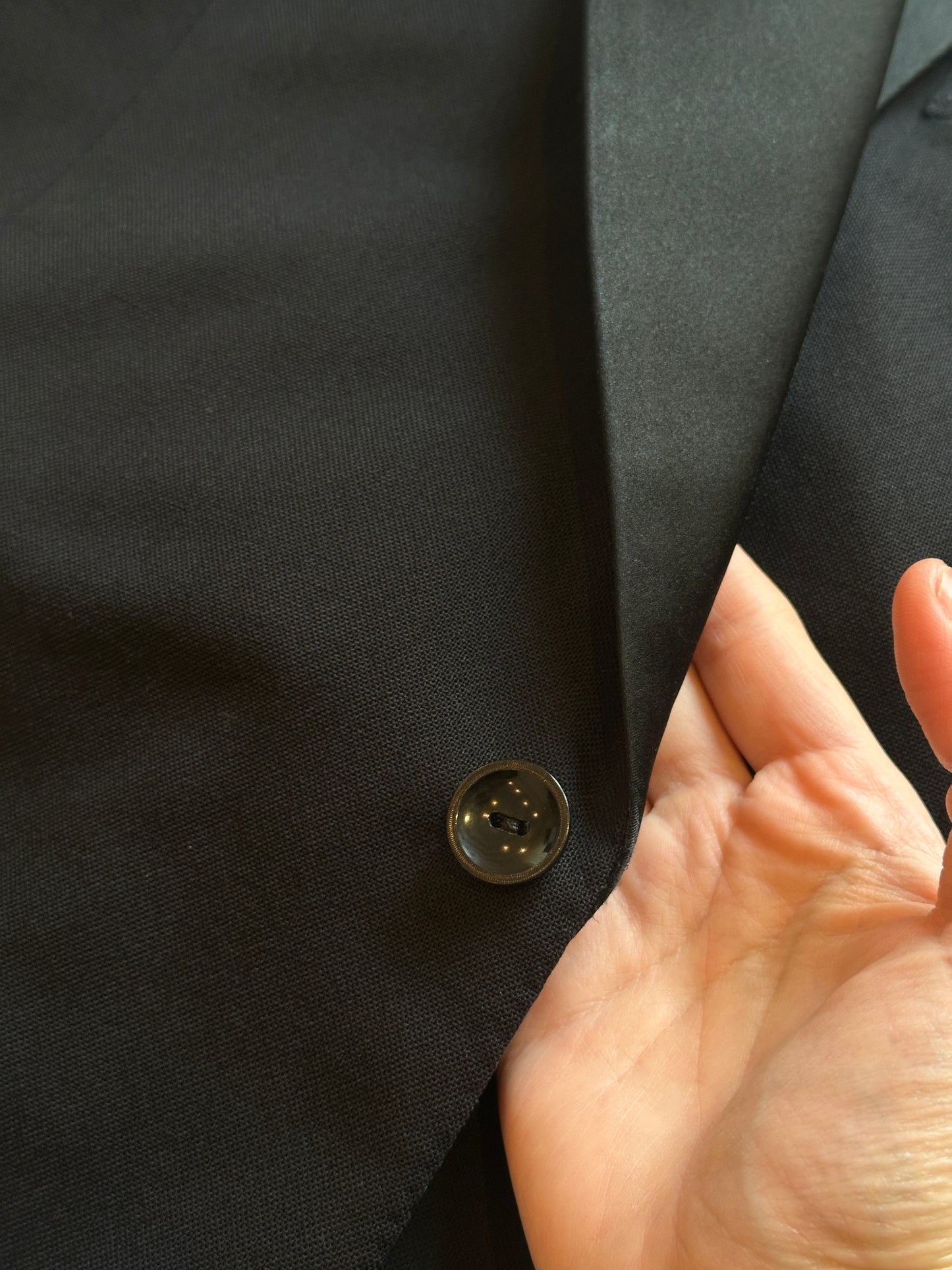 Vintage Tailored Tuxedo Blazer
