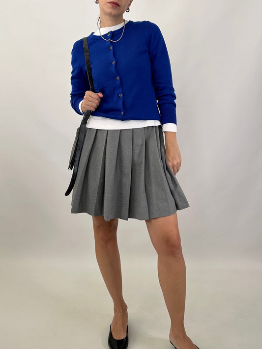 Cashmere and silk slim cardigan