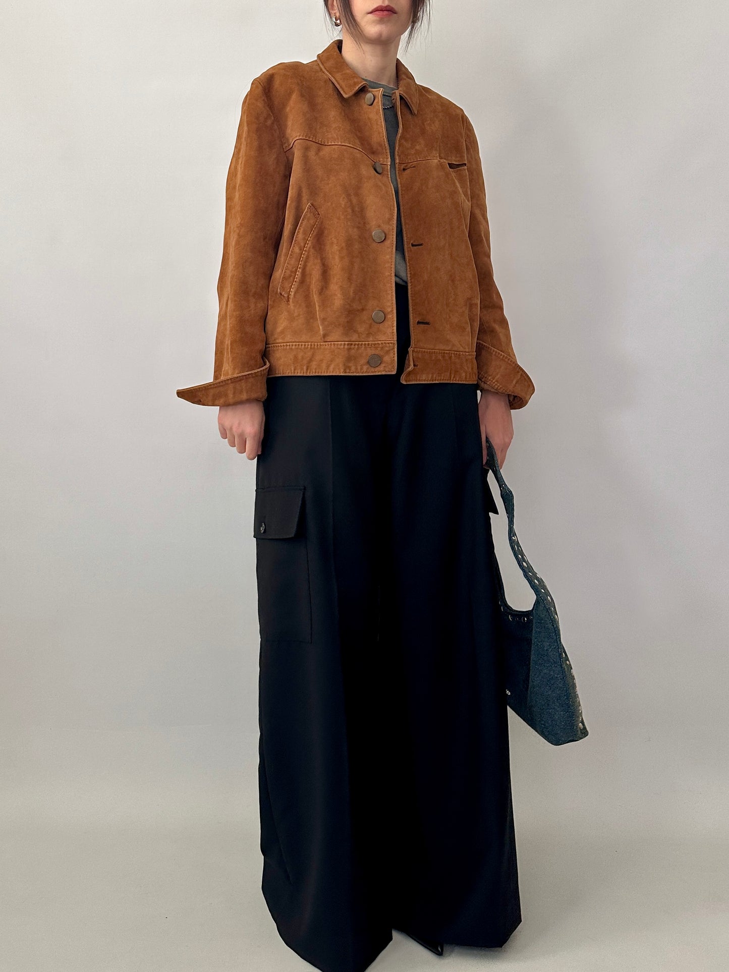 Real suede vintage jacket