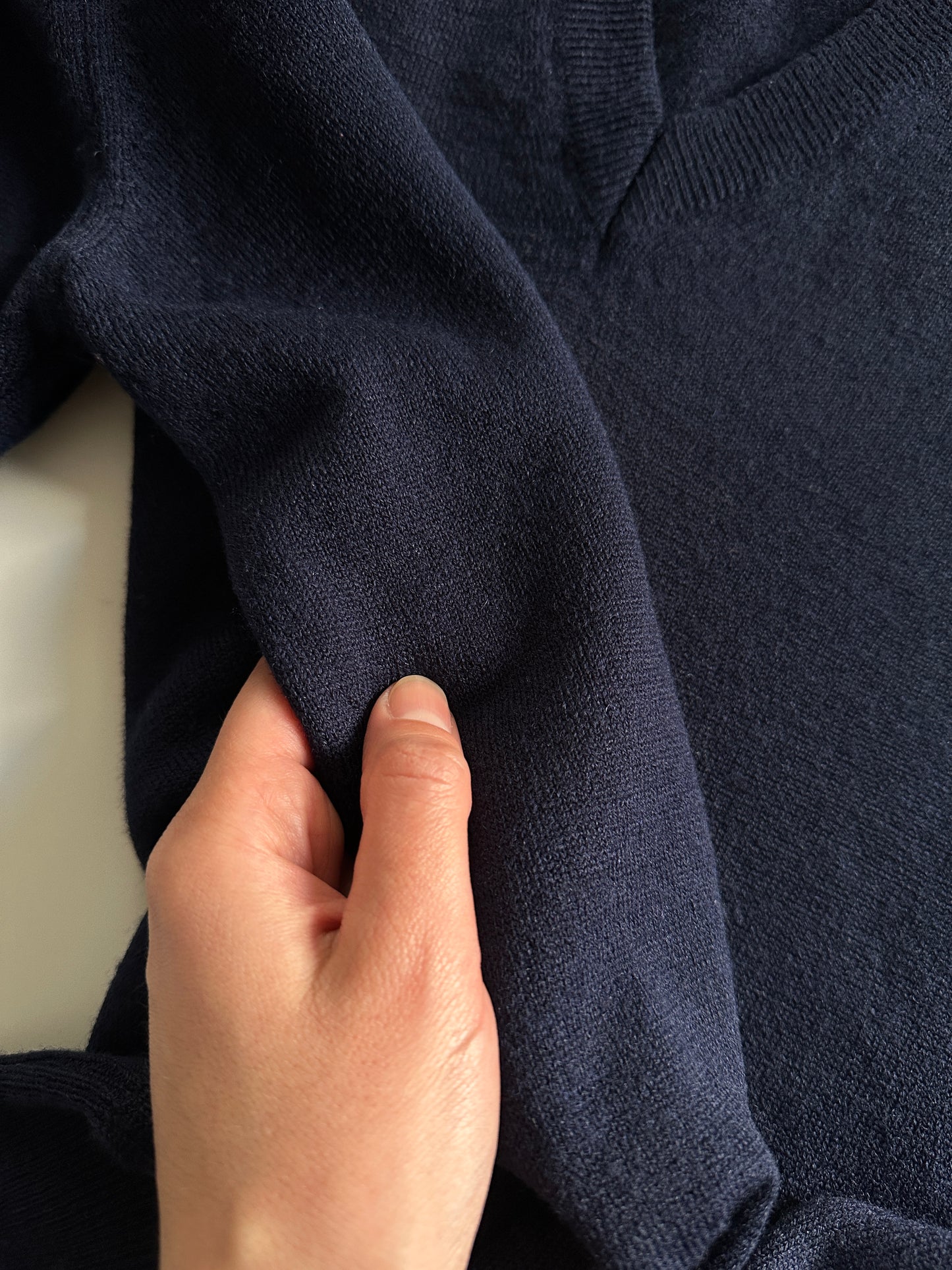 Relaxed Light Merino V-Neck Sweater
