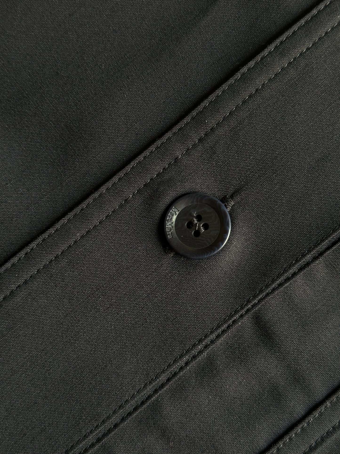 Max Mara Navy Wool Overshirt