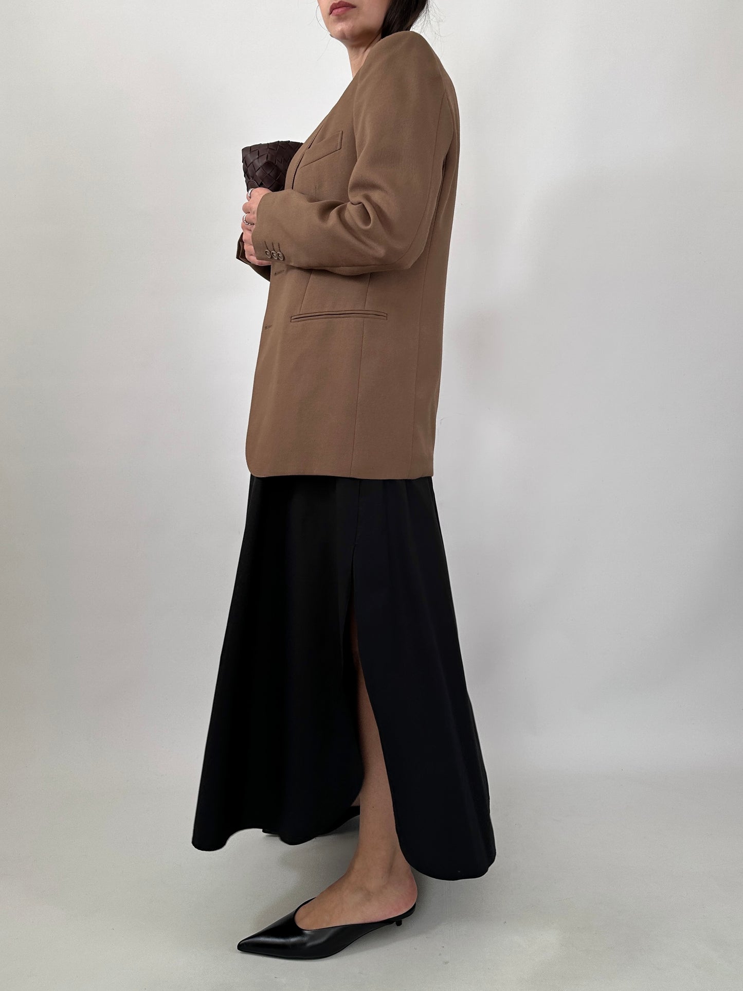 Tailored Minimal Blazer Jacket