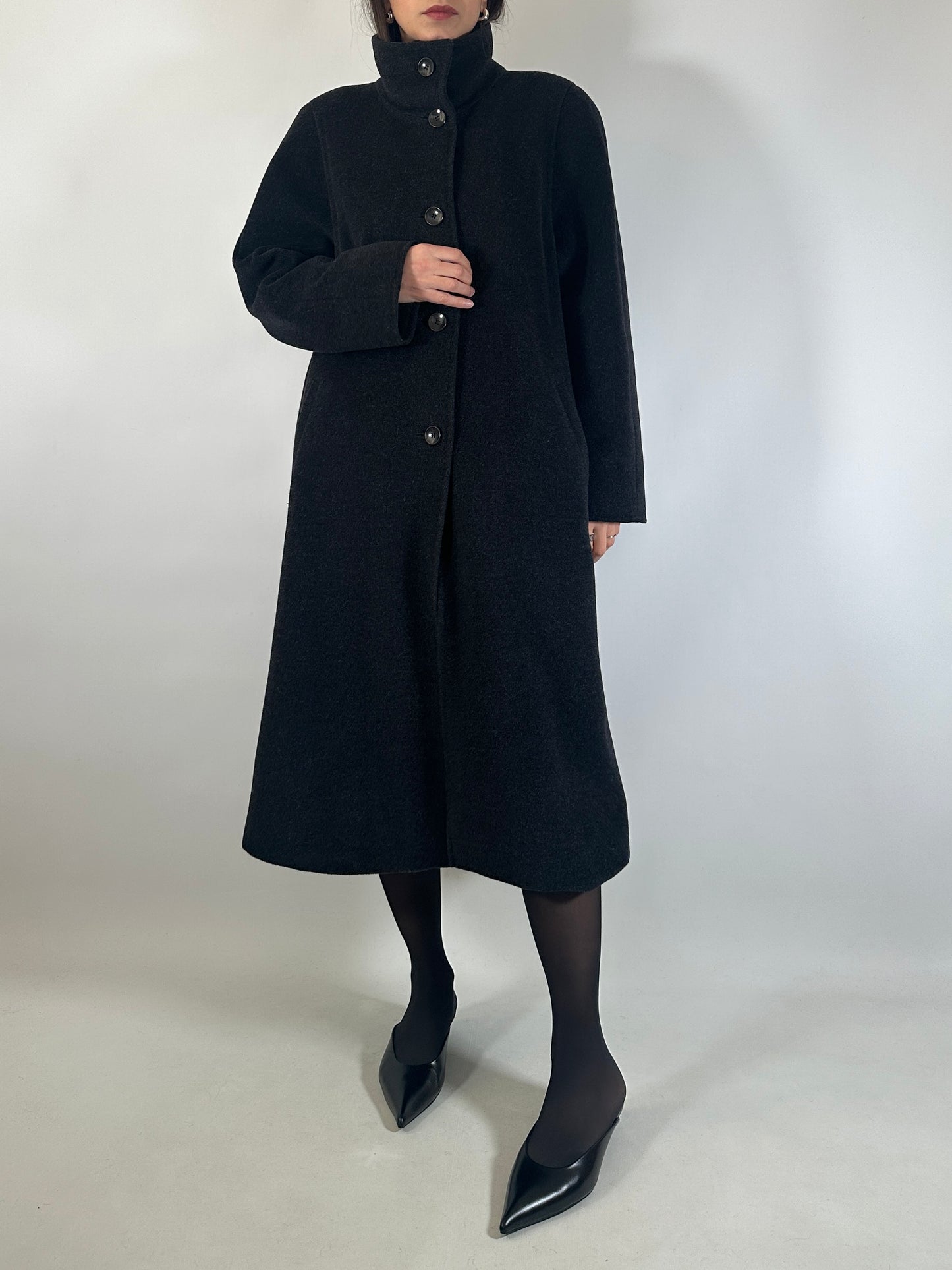 Vintage Wool & Angora Coat