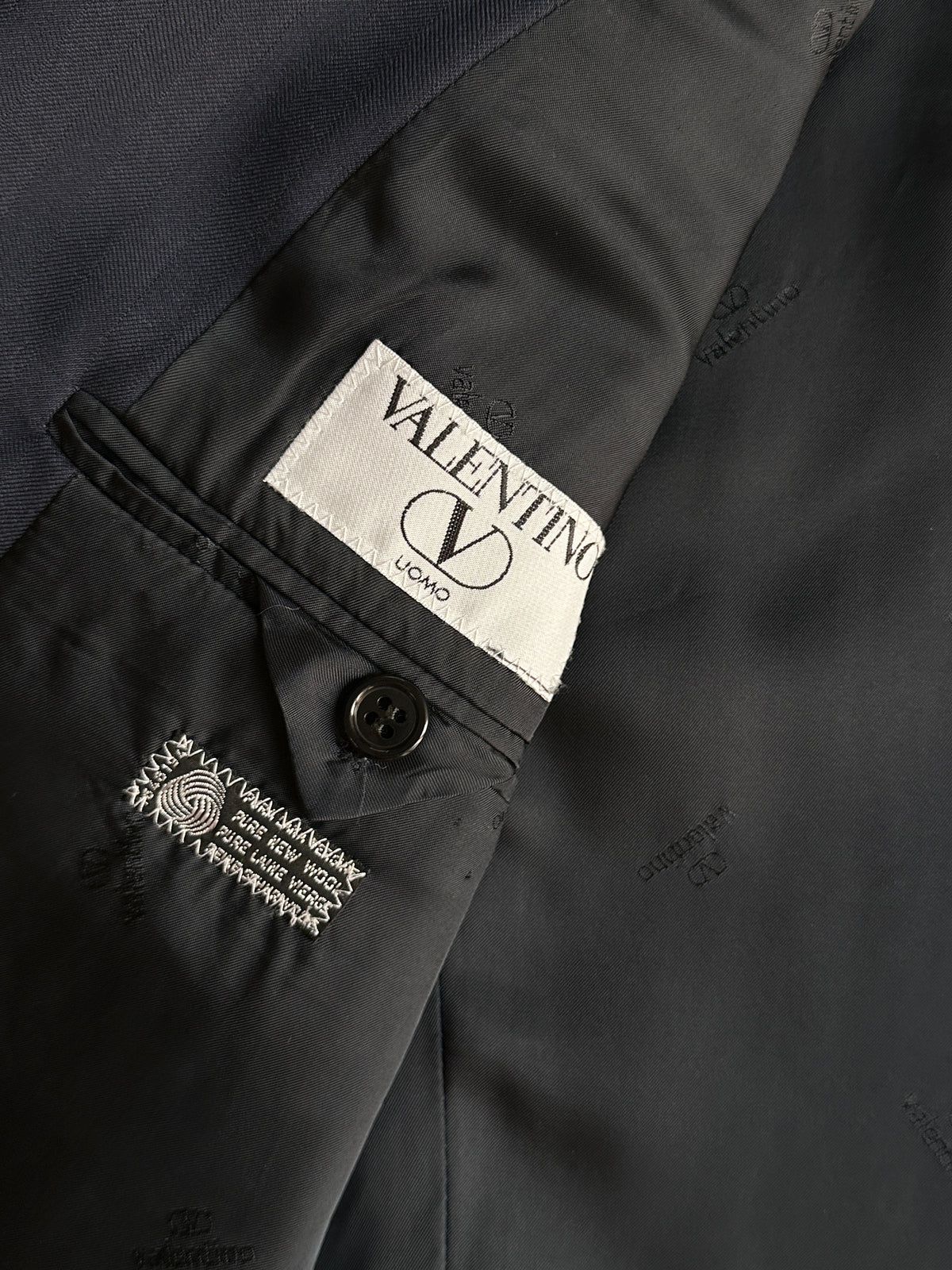 Valentino Tailored Navy Blazer