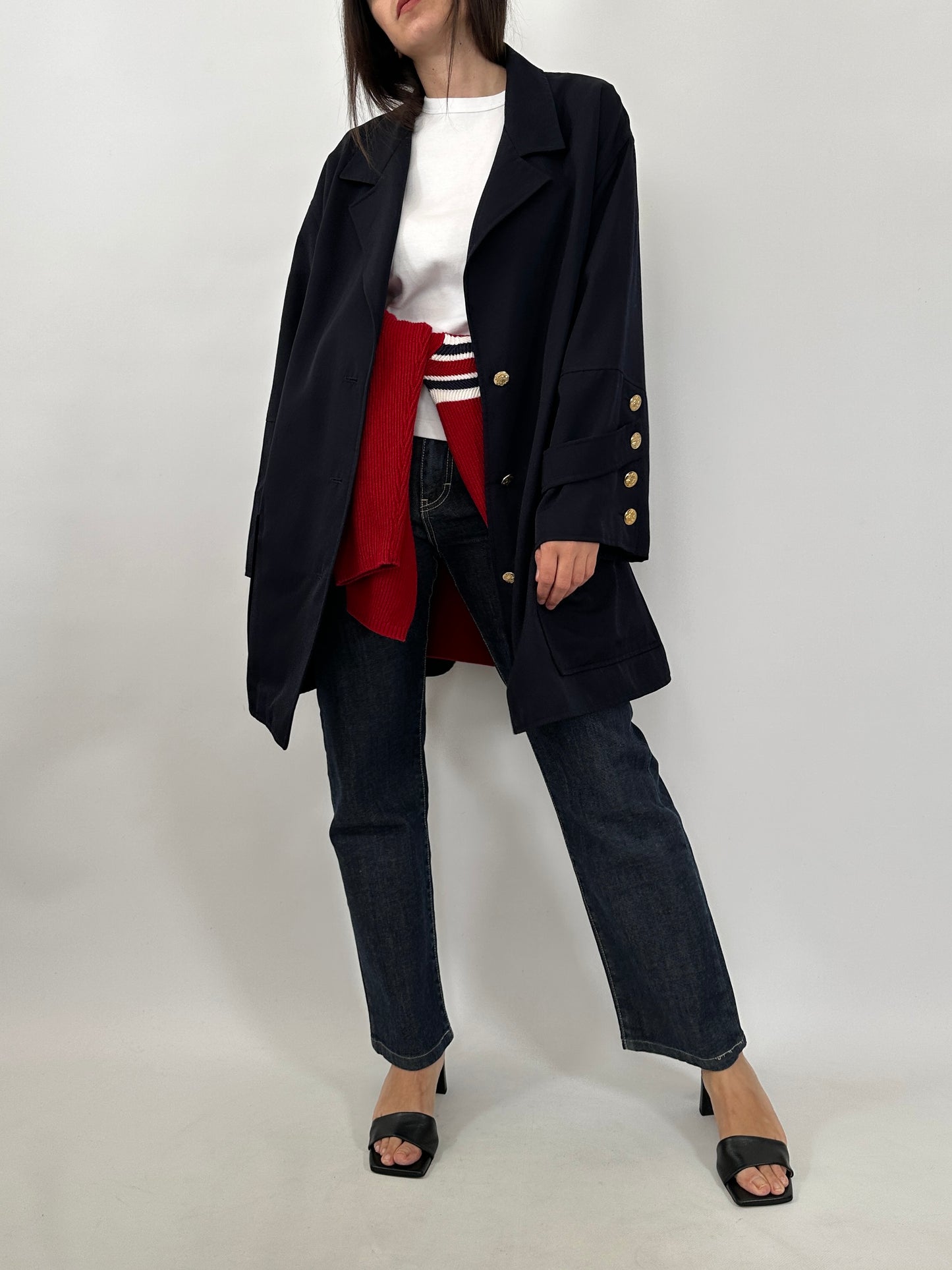 Vintage Lightweight Navy Jacket
