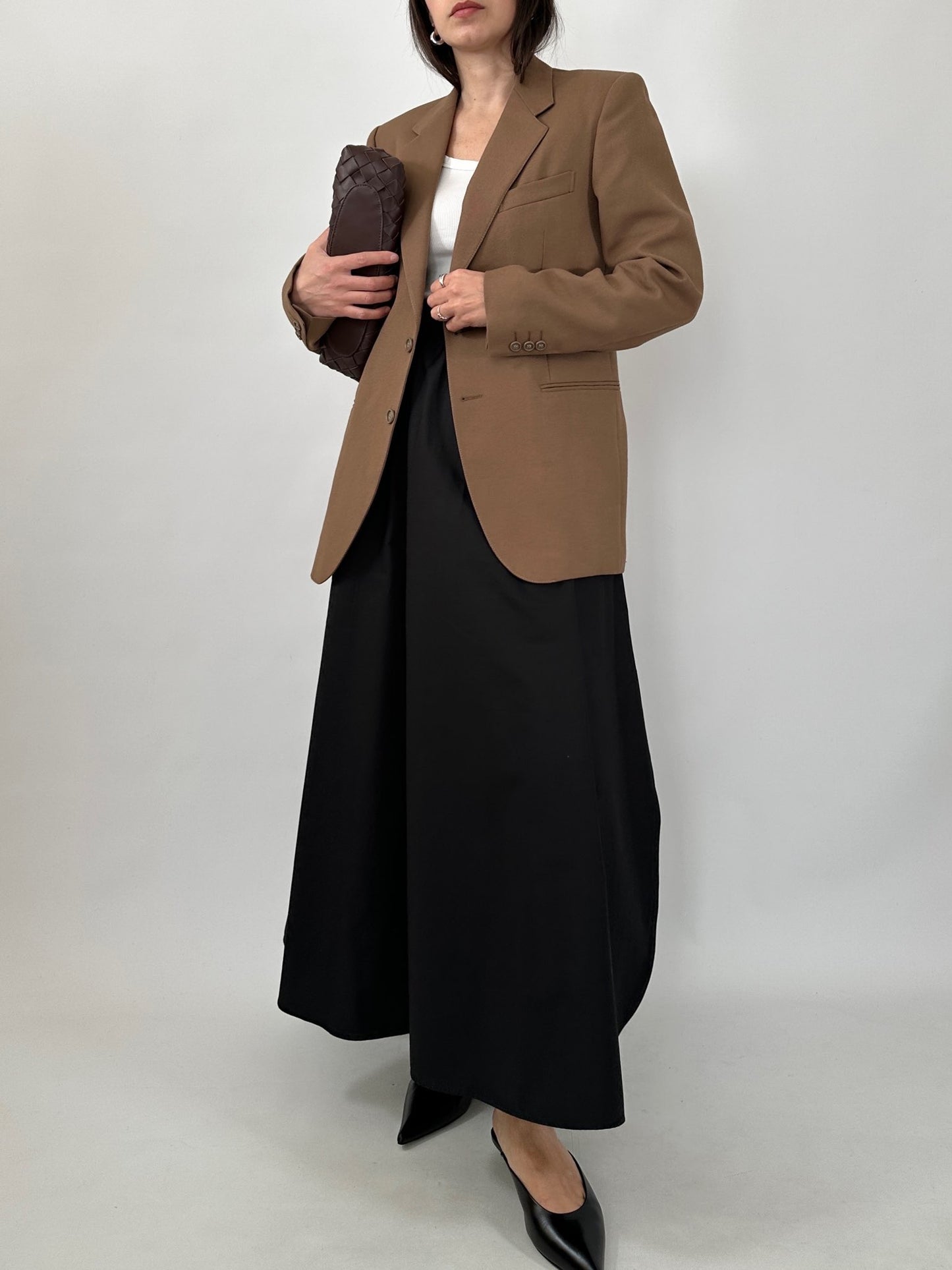 Tailored Minimal Blazer Jacket
