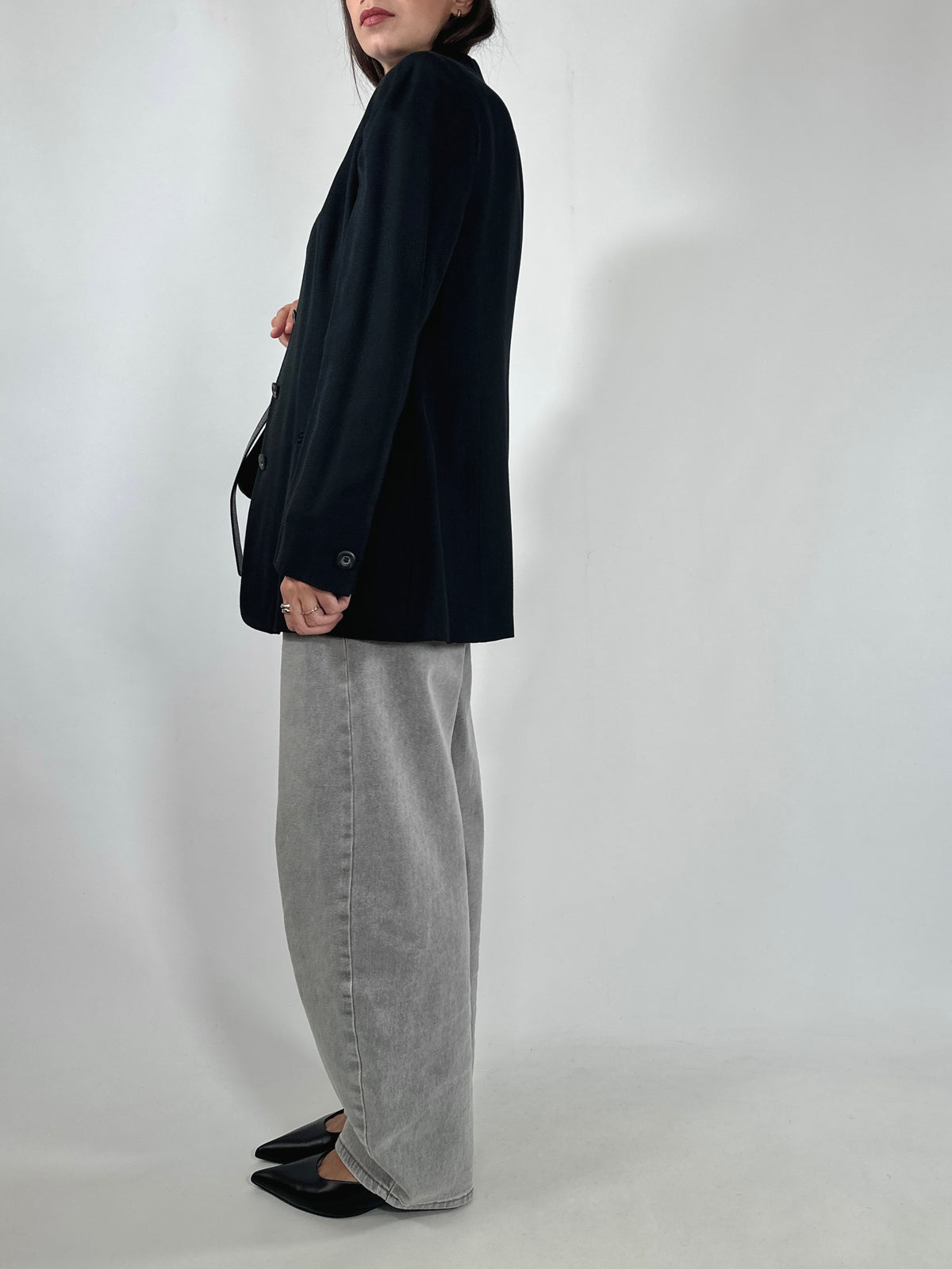 Marella Vintage Silk & Wool Blazer