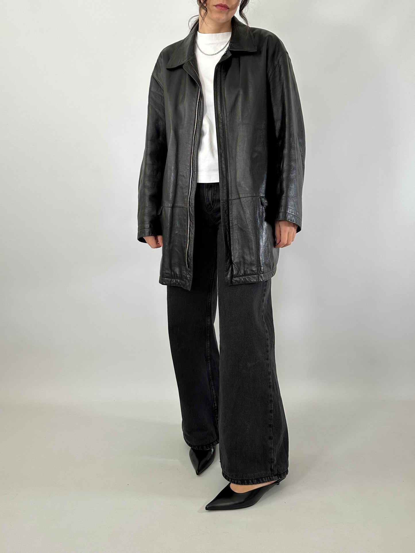 Hugo Boss lambskin jacket