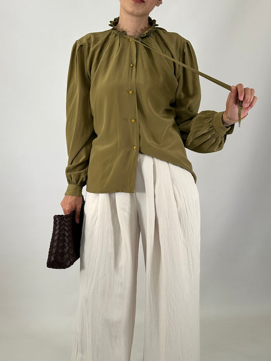 Vintage pure silk shirt