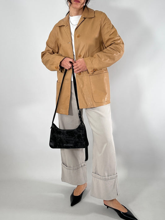 Vintage Marella soft leather jacket