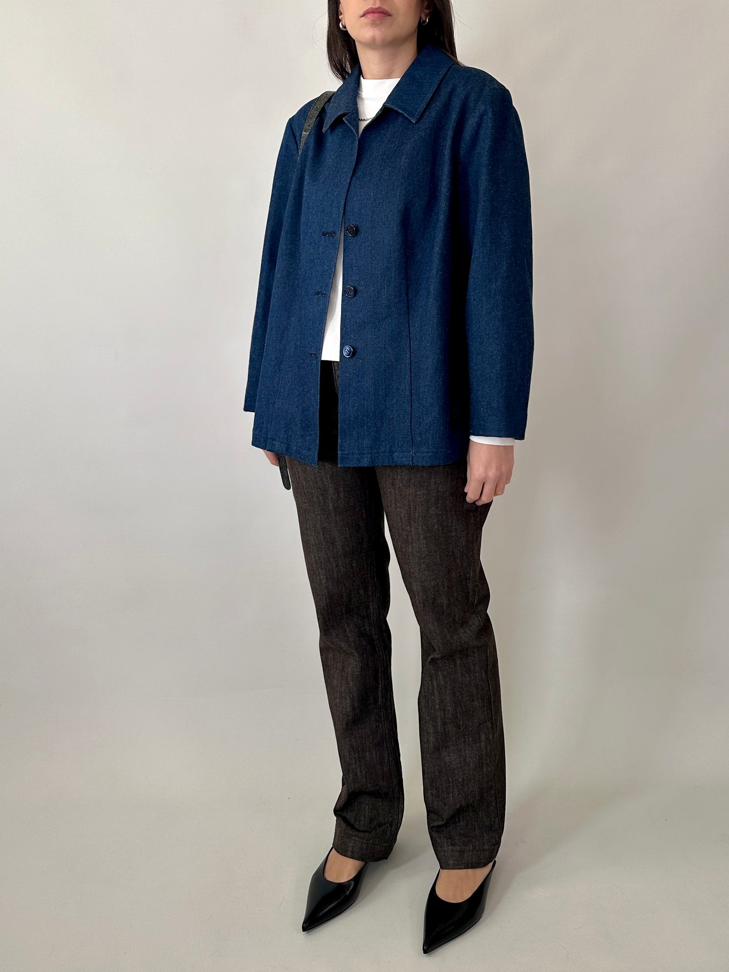 Tailored denim jacket