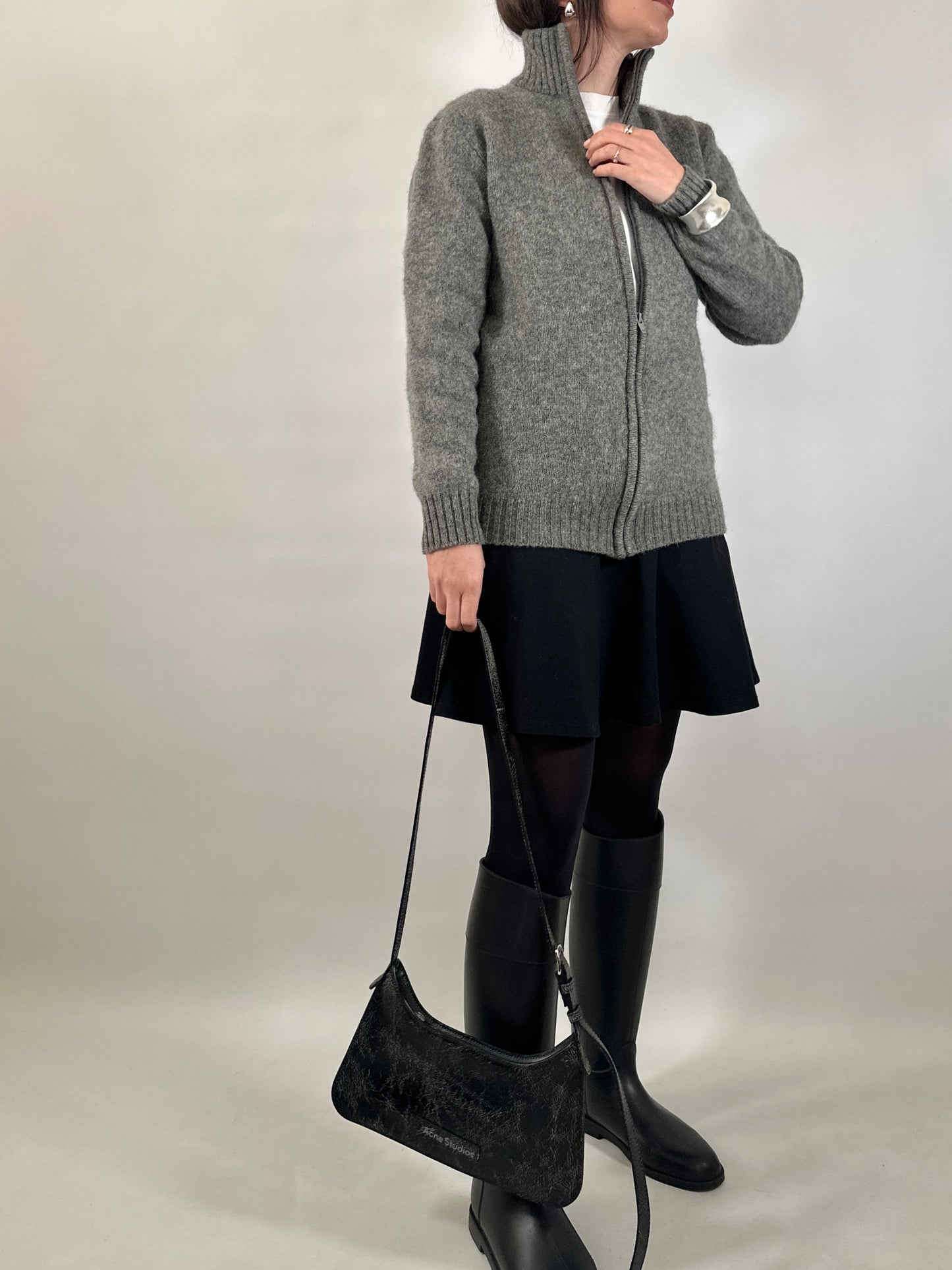 Essential Full Zip Cardigan