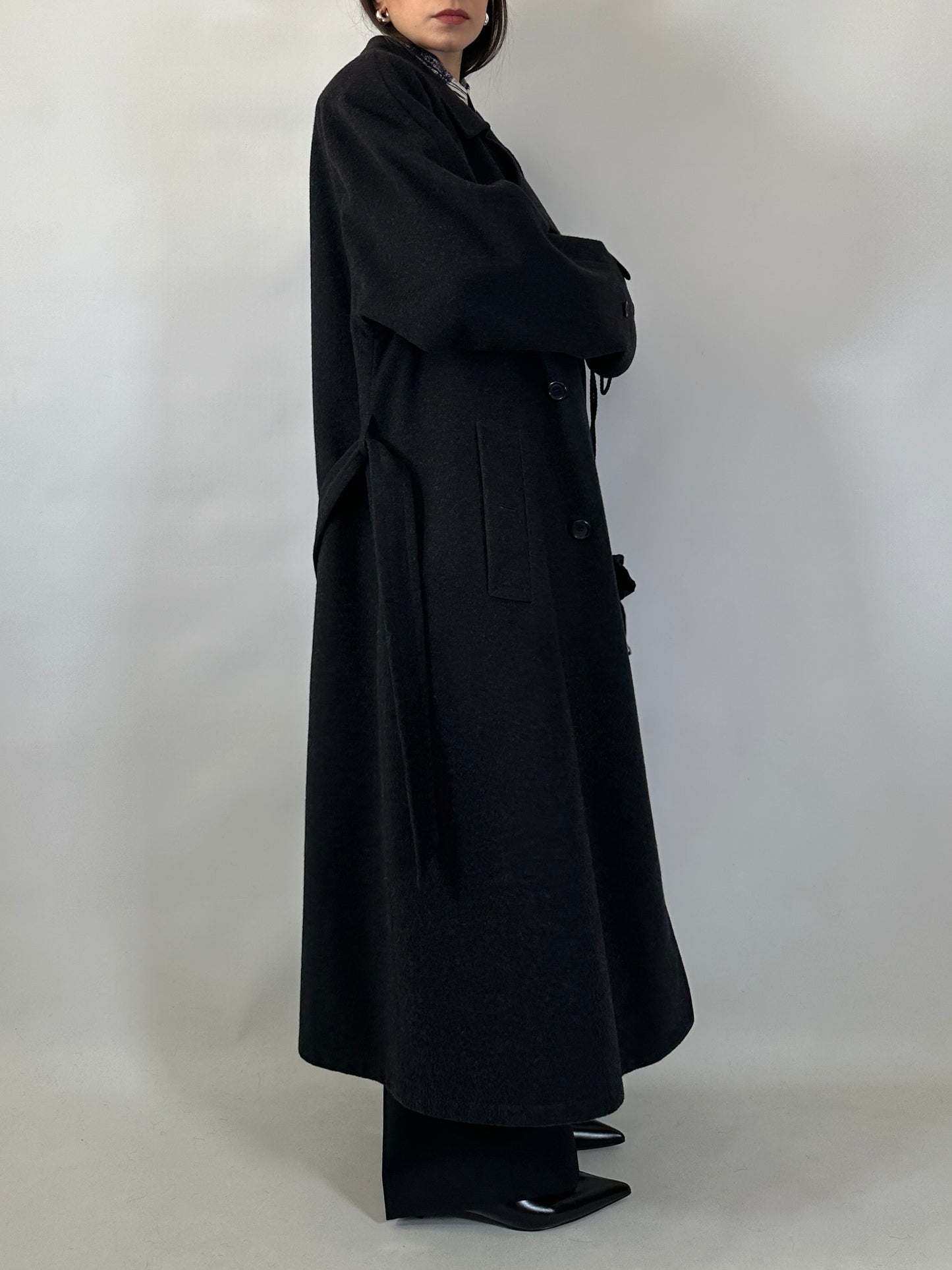 Pierre Cardin Vintage Wool & Cashmere Long Coat