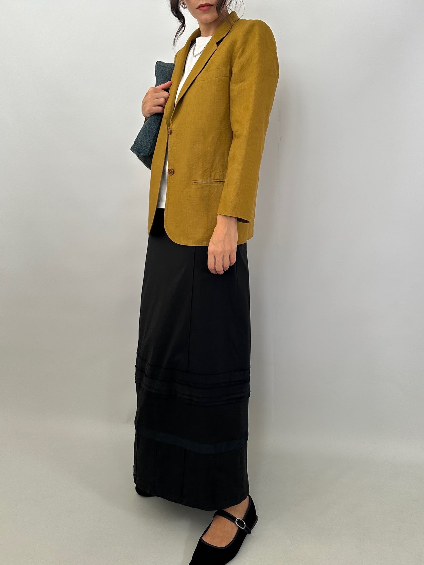Marella vintage linen blazer