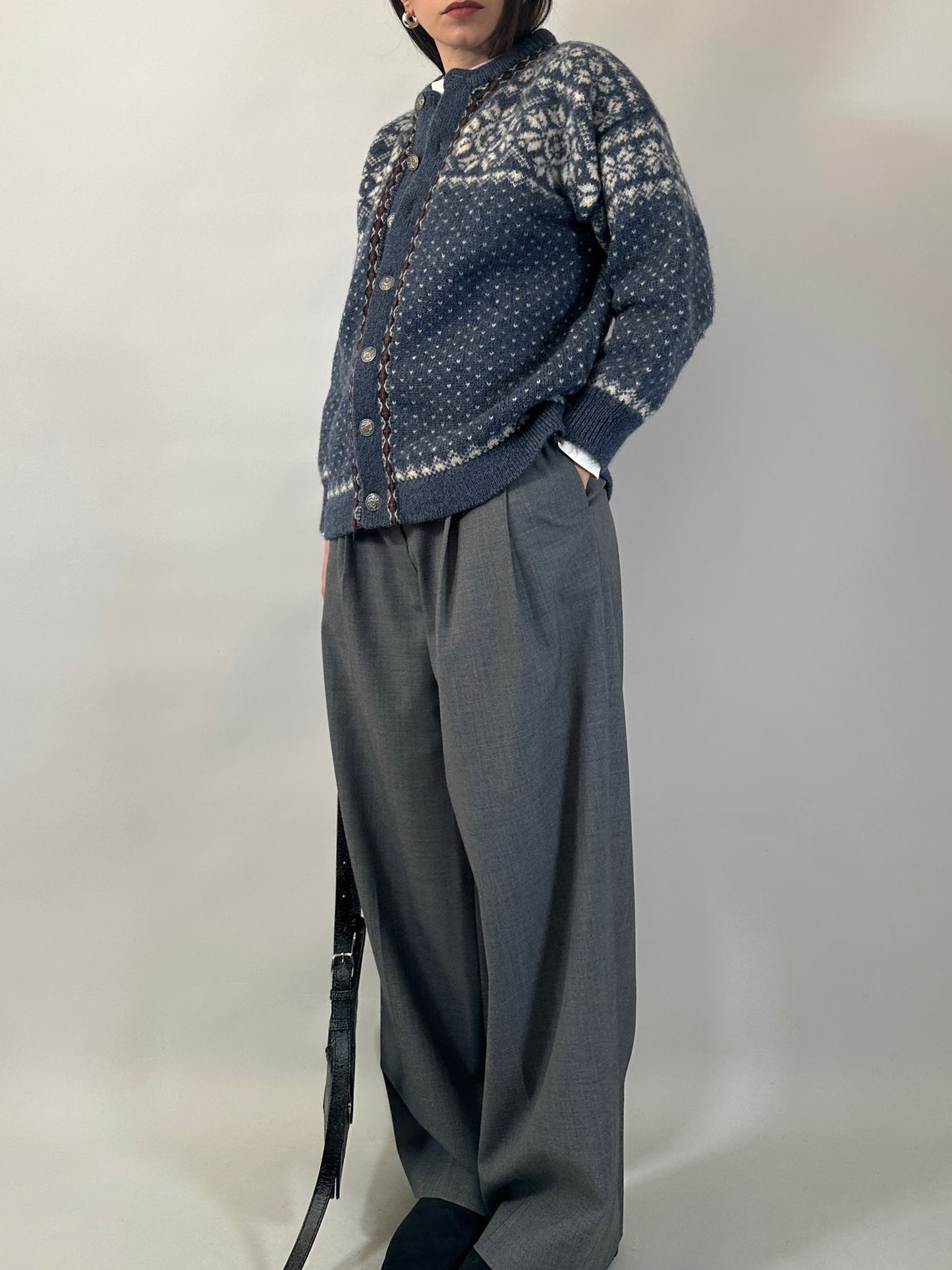 Norwegian Pure Wool Cardigan Jacket