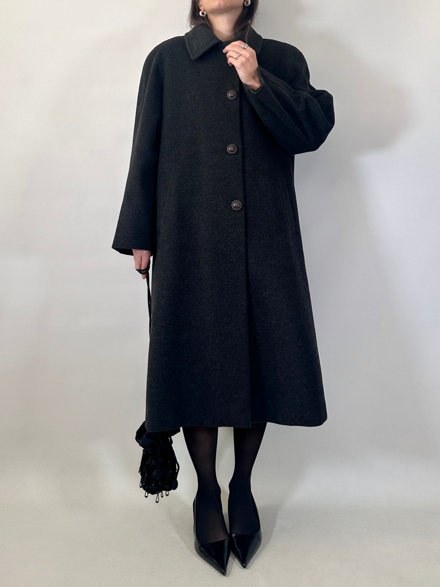 Vintage Wool & Cashmere Coat