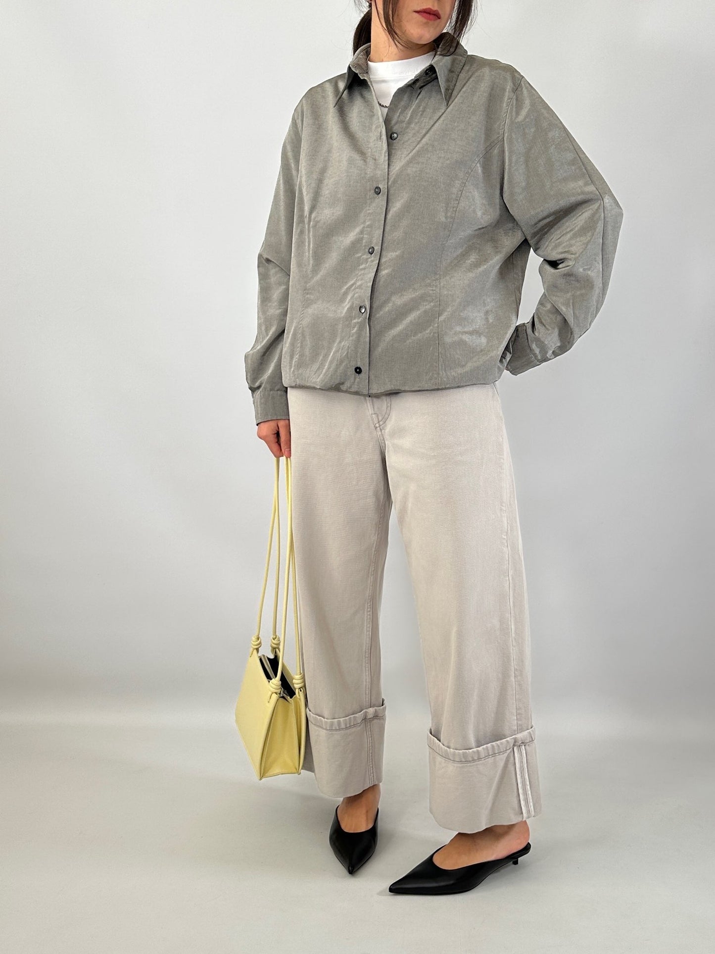 Bomber-style vintage shirt